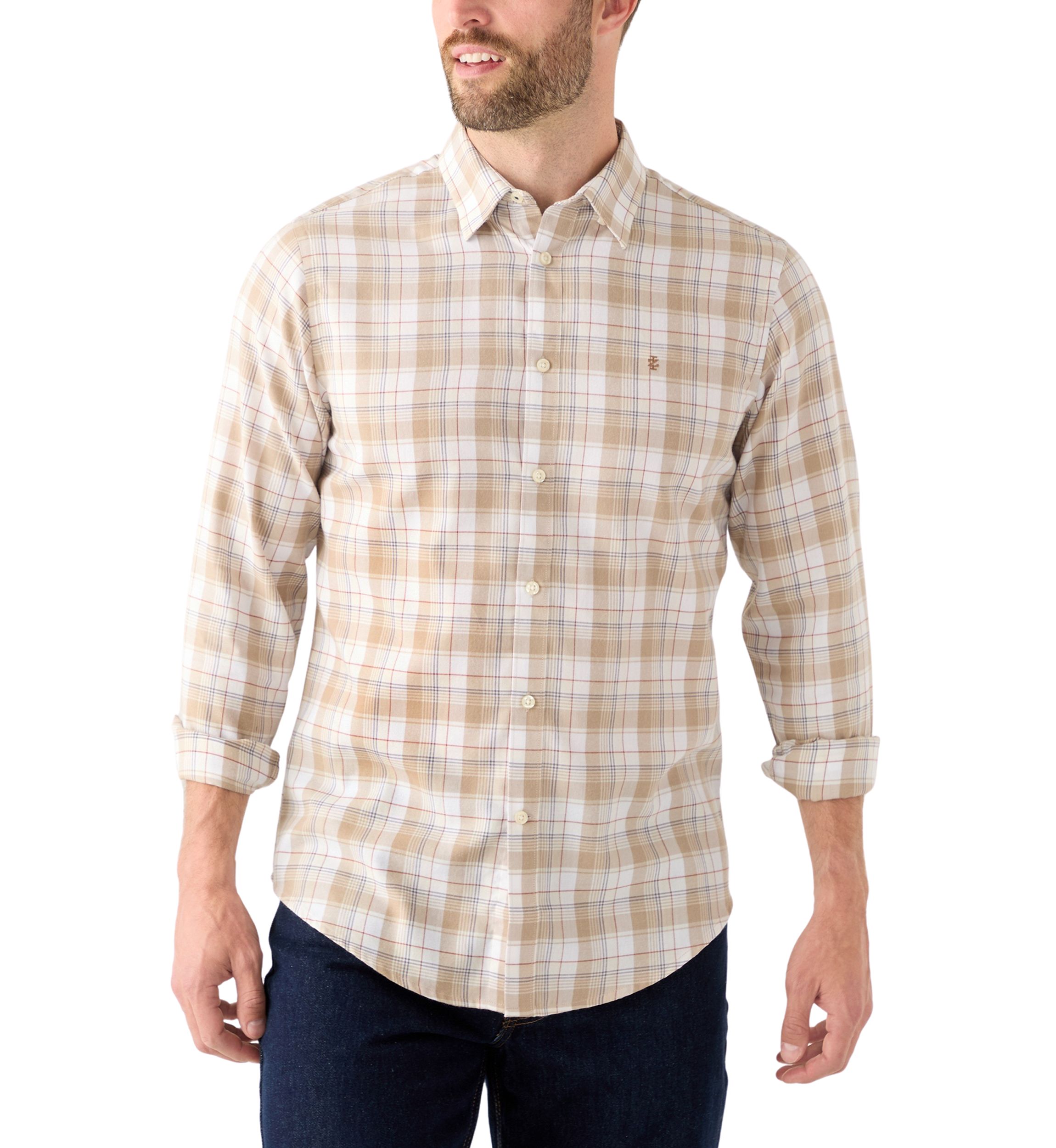 Mens Lux Twill Flannel Shirt