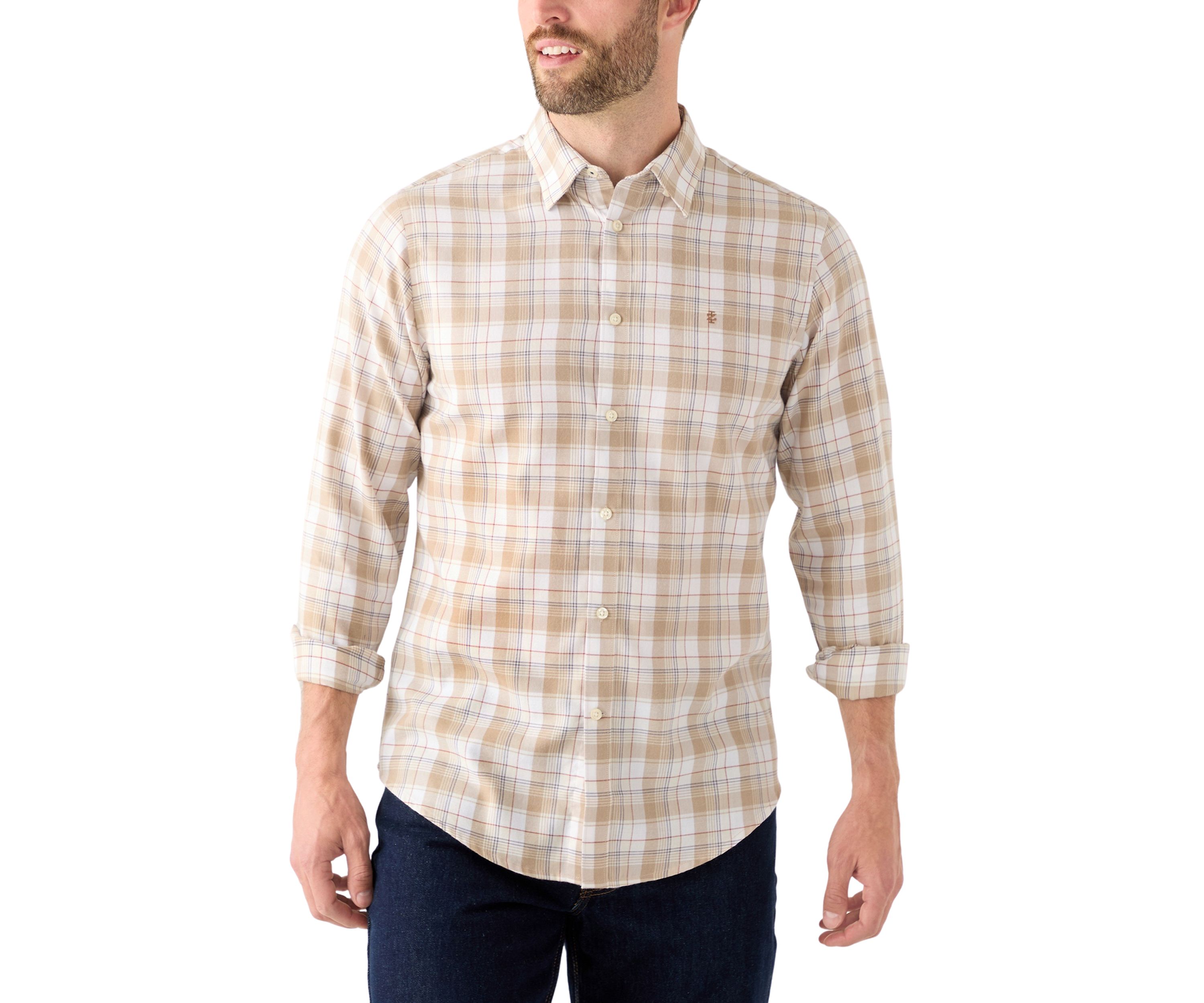 Mens Lux Twill Flannel Shirt
