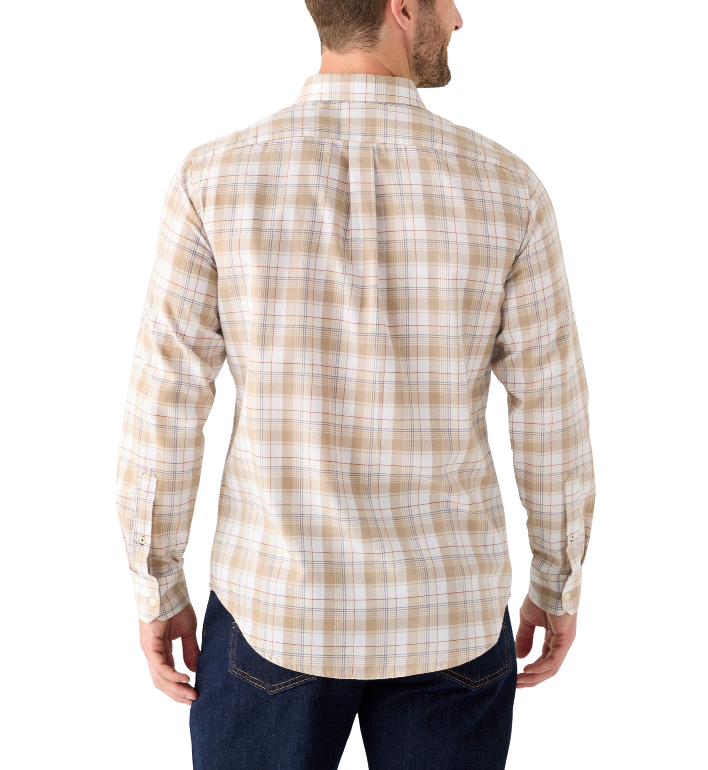 Mens Lux Twill Flannel Shirt