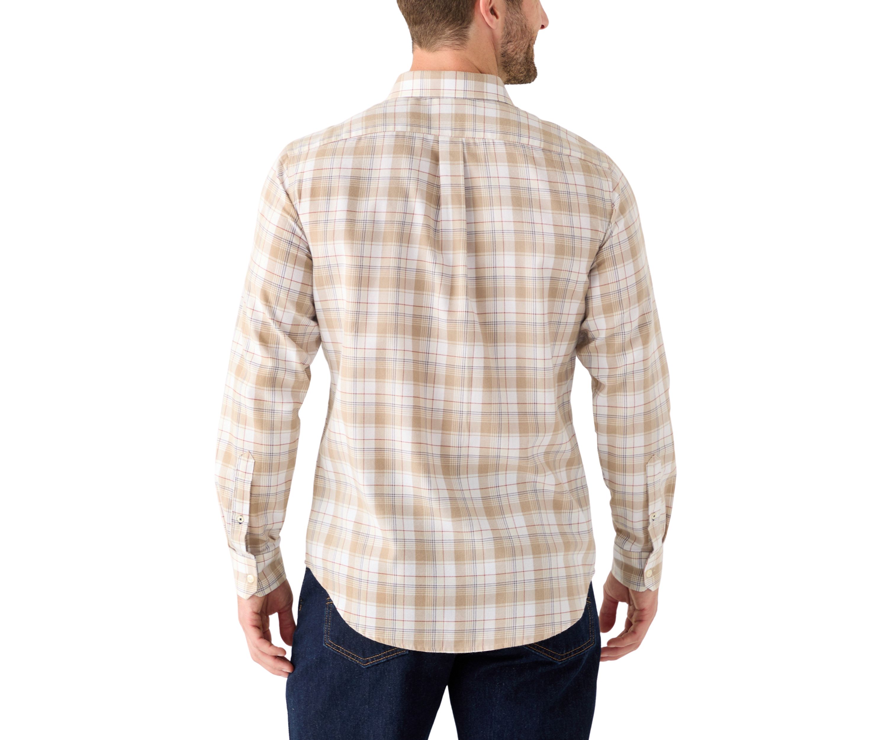 Mens Lux Twill Flannel Shirt