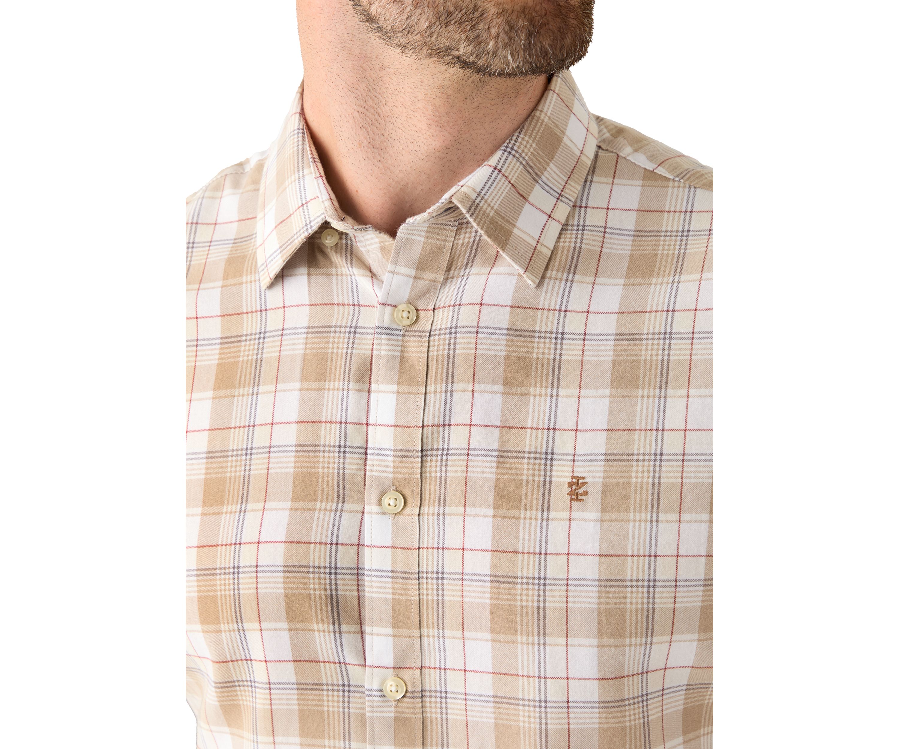 Mens Lux Twill Flannel Shirt