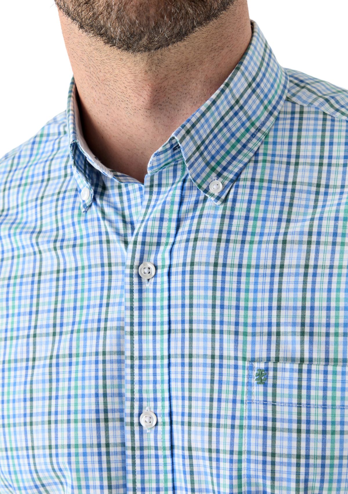  Long Sleeve Plaid Button Down Shirt 