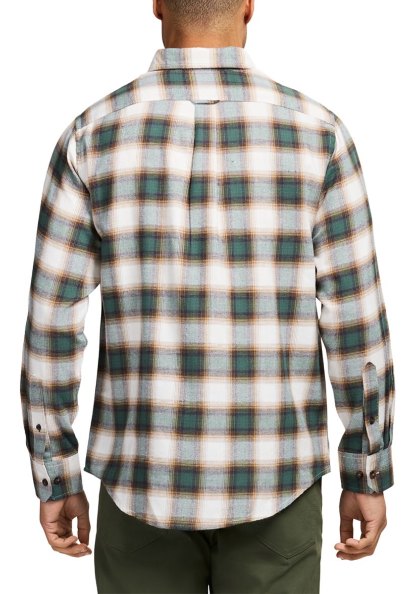Stratton Flannel Long Sleeve Button Down Shirt