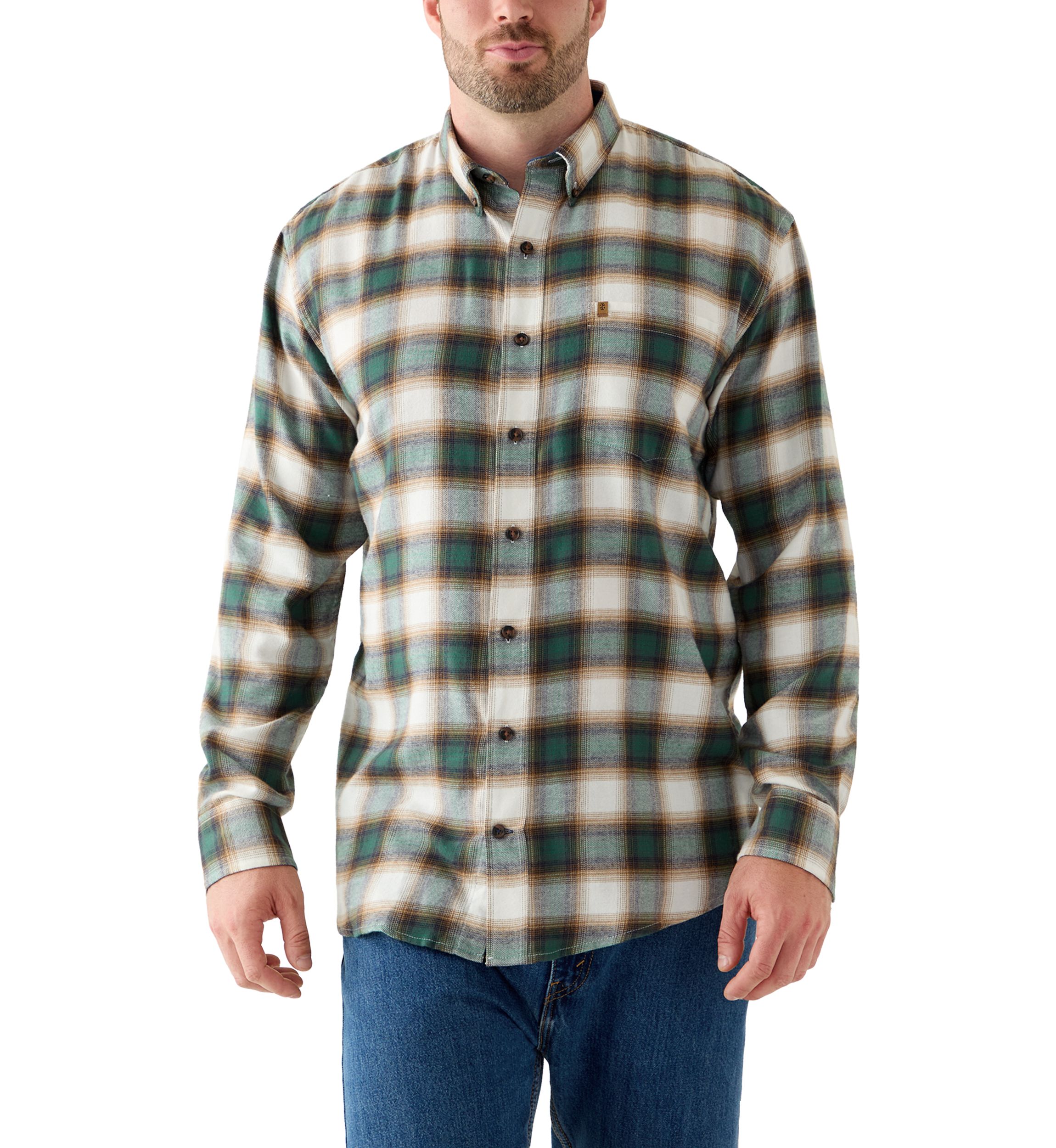 Big & Tall Stratton Plaid Flannel Shirt