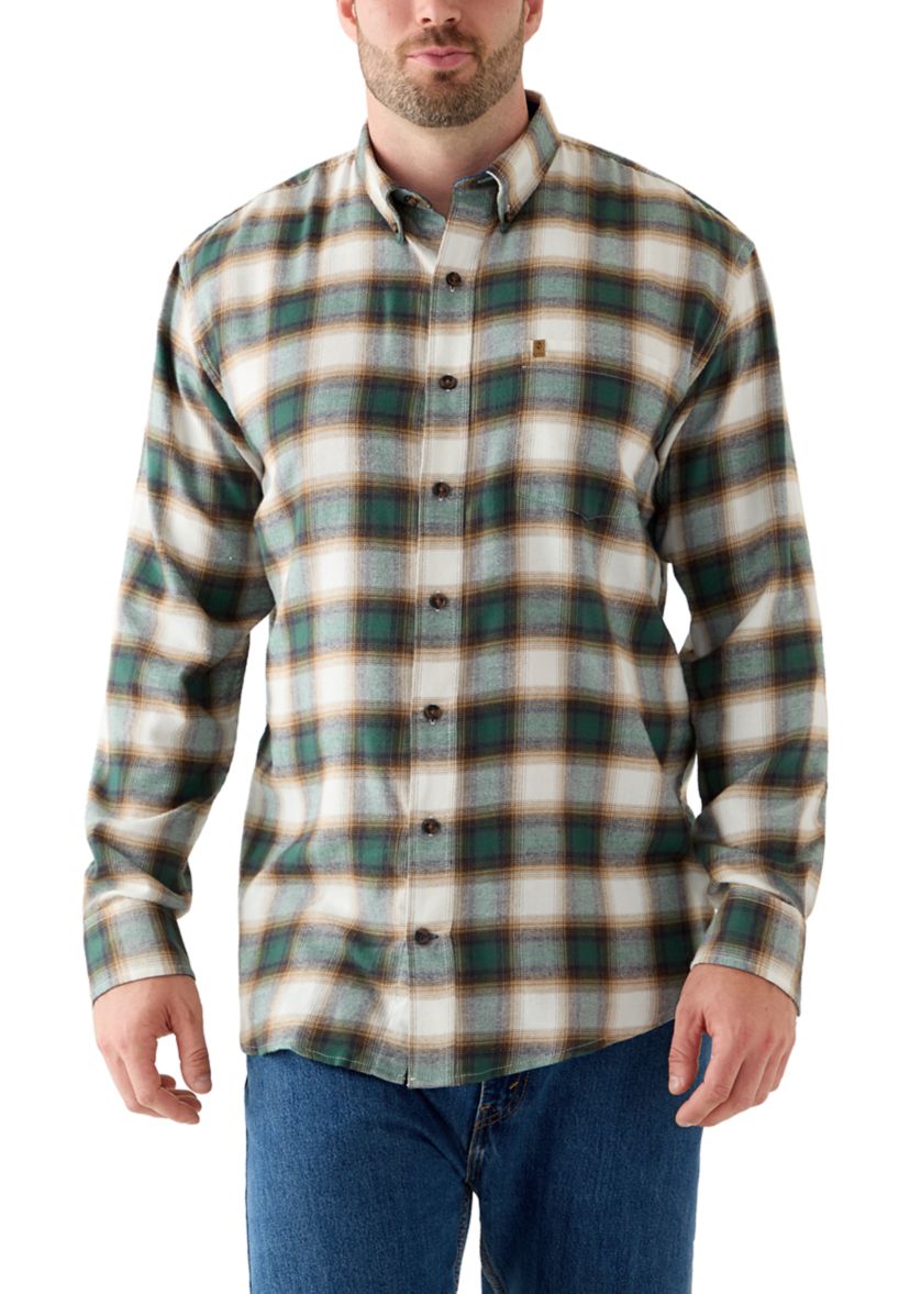 Big & Tall Stratton Plaid Flannel Shirt