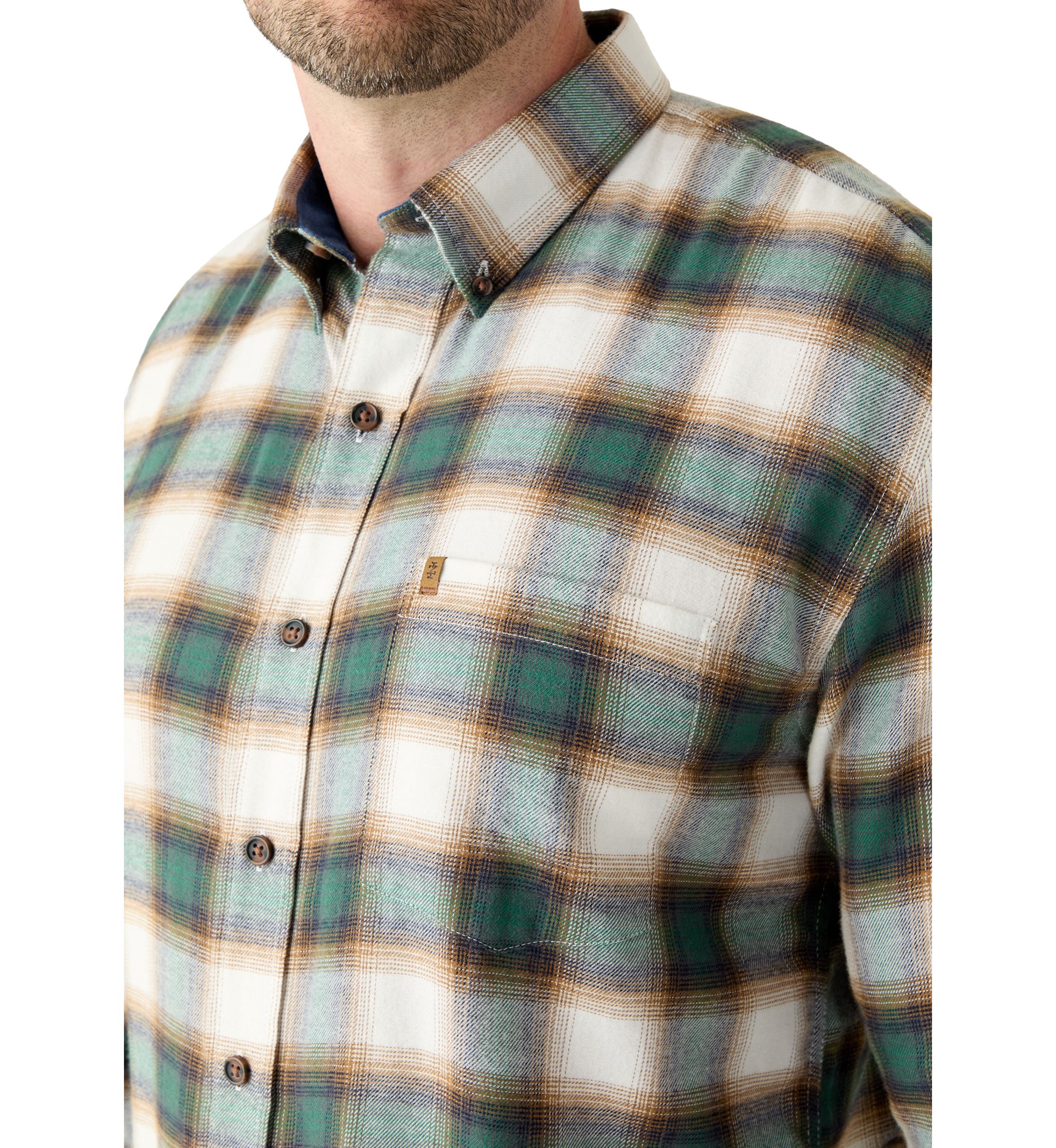 Big & Tall Stratton Plaid Flannel Shirt