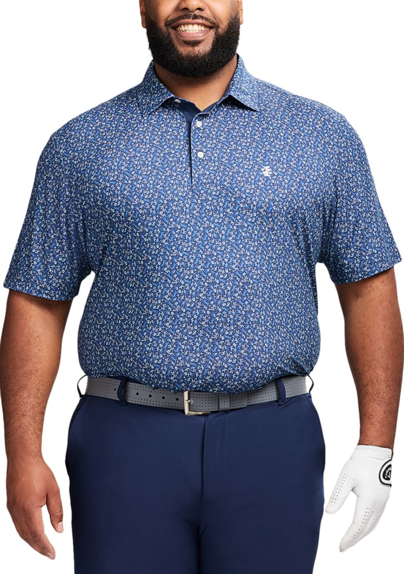 Big & Tall SwingFlex Elite Printed Polo Shirt 