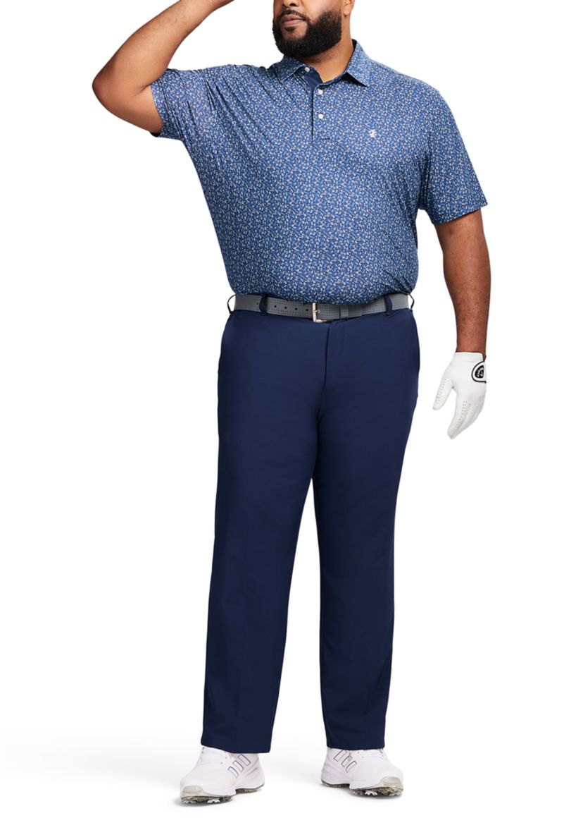 Big & Tall SwingFlex Elite Printed Polo Shirt 
