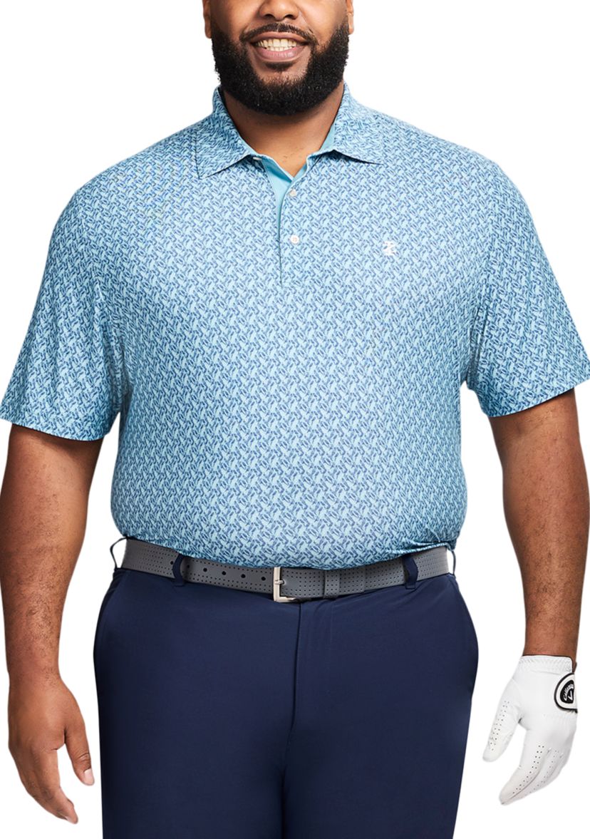 Big & Tall  SwingFlex Elite Printed Polo Shirt 