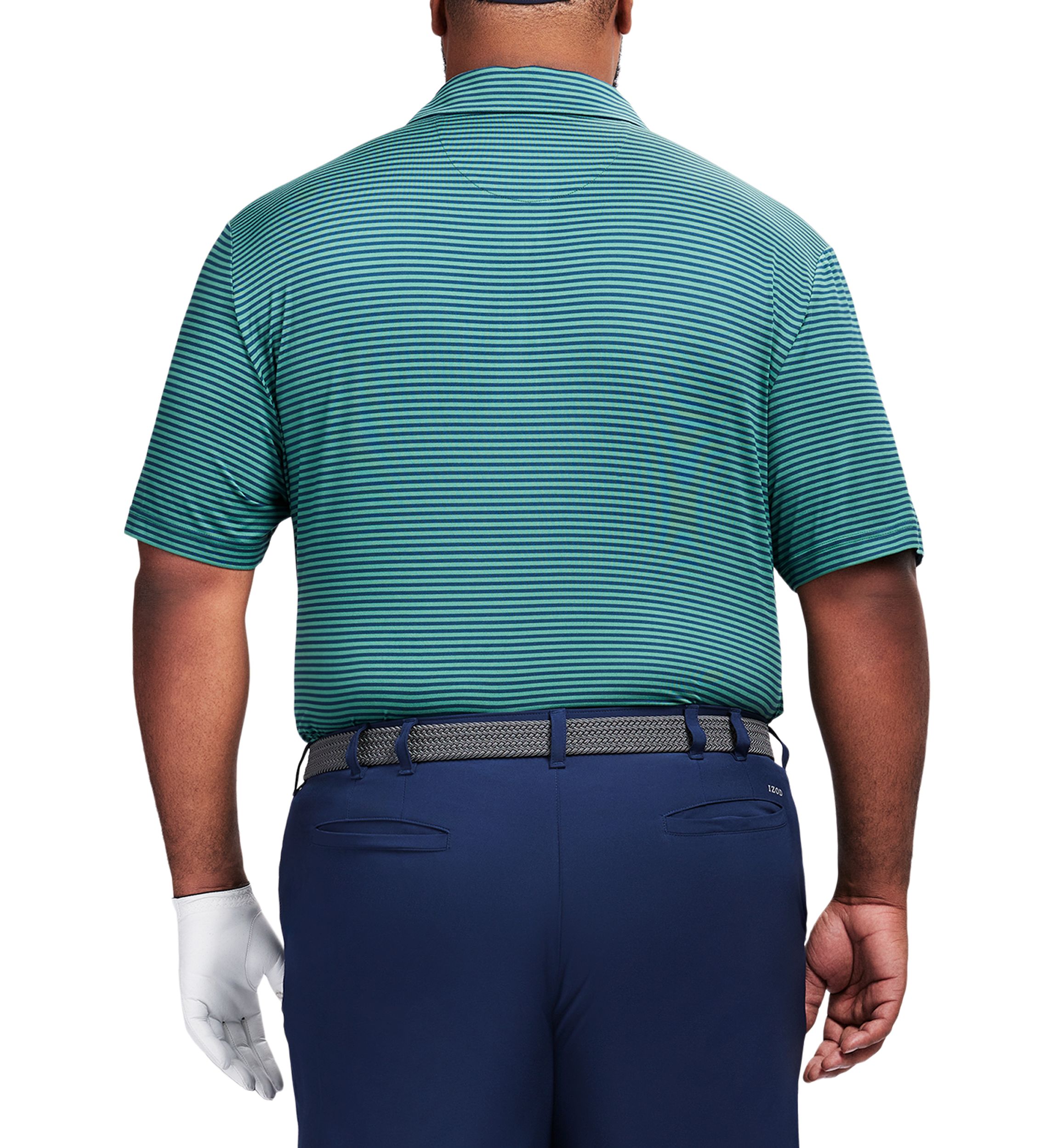 Big & Tall Golf Swingflex Elite Printed Polo Shirt 
