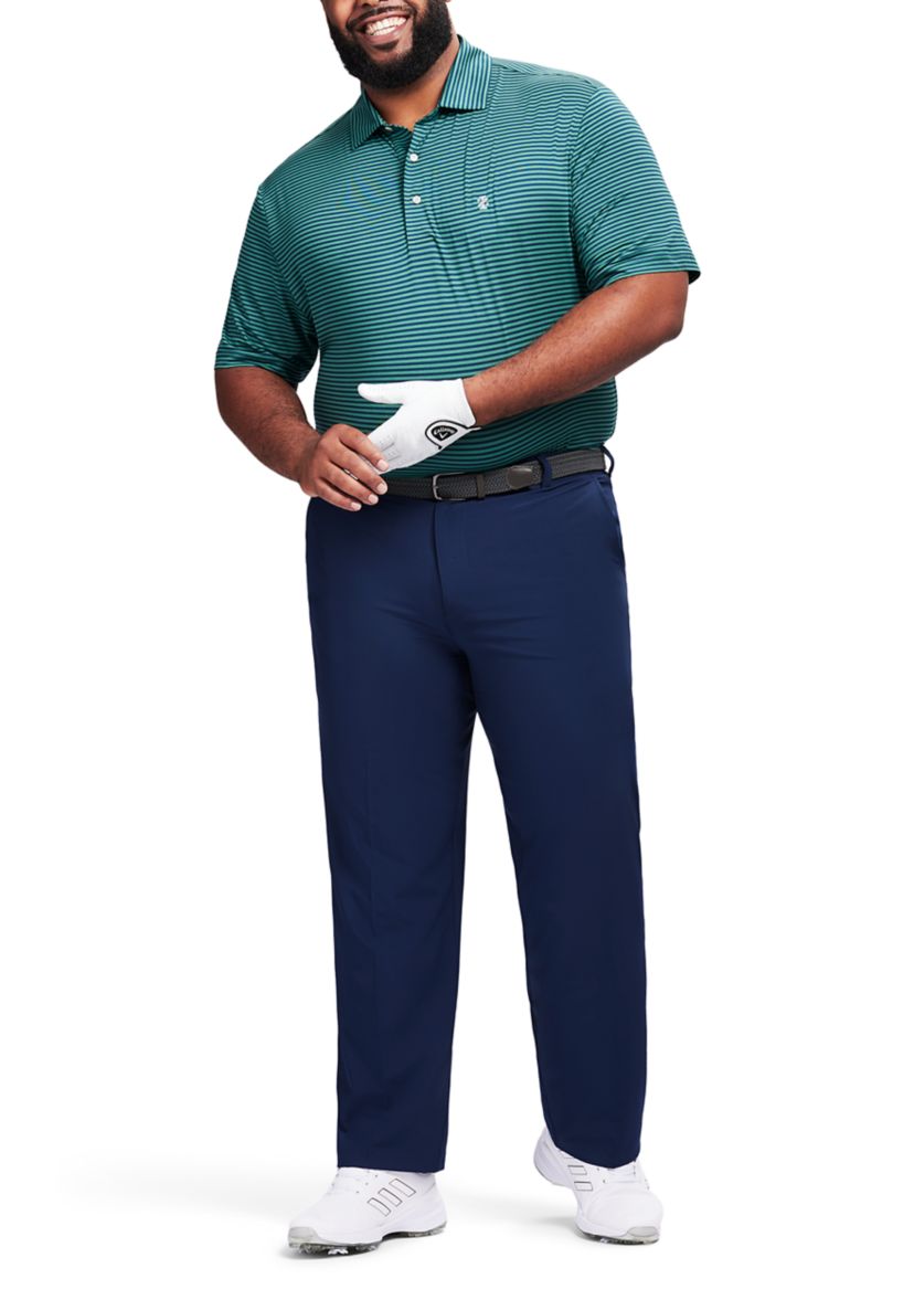 Big & Tall Golf Swingflex Elite Printed Polo Shirt 