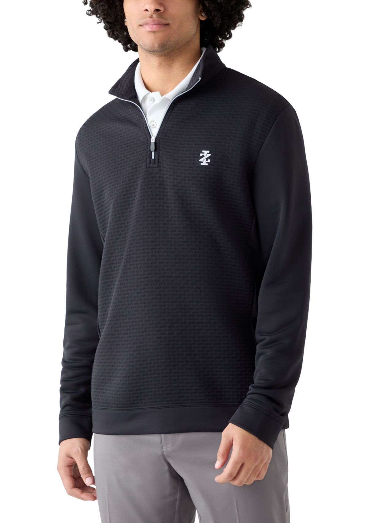 Mens Hydrashield Quarter-Zip Fleece Pullover
