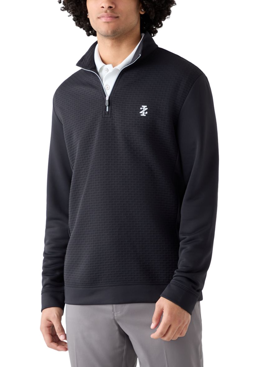 Mens Hydrashield Quarter-Zip Fleece Pullover