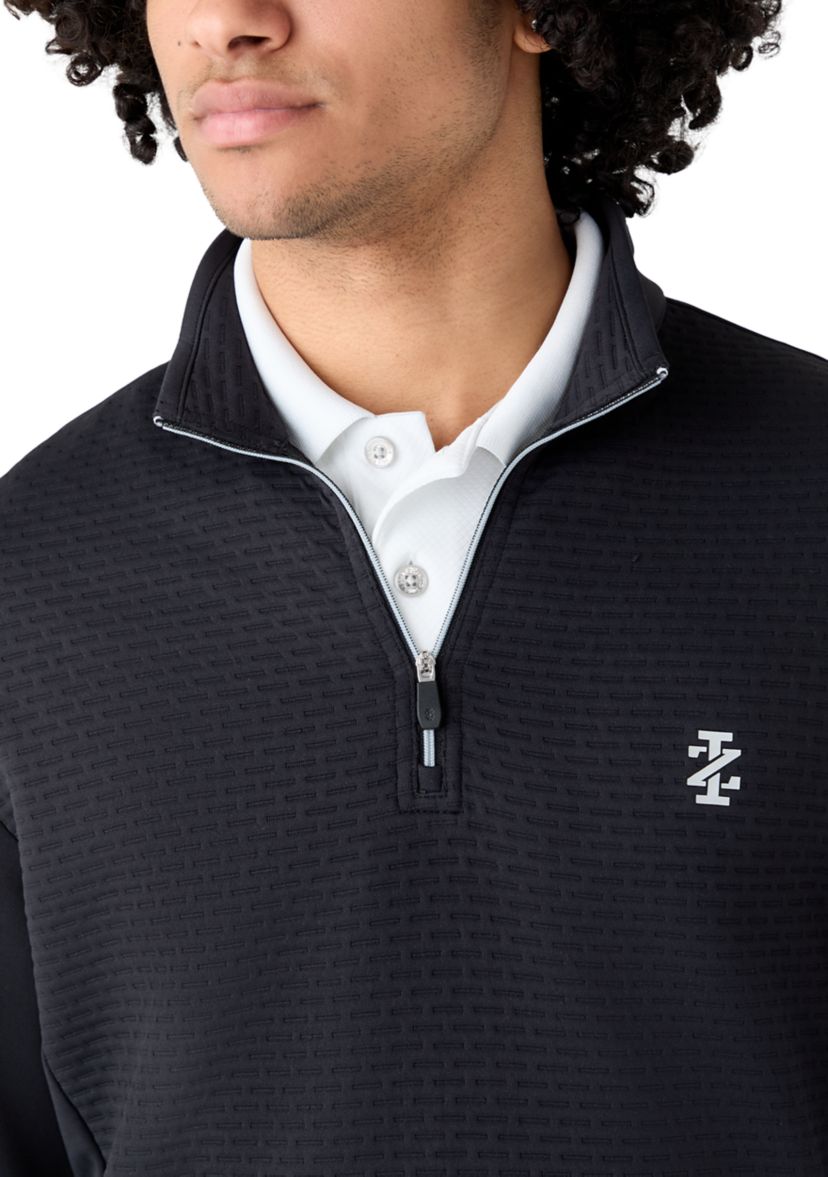 Mens Hydrashield Quarter-Zip Fleece Pullover