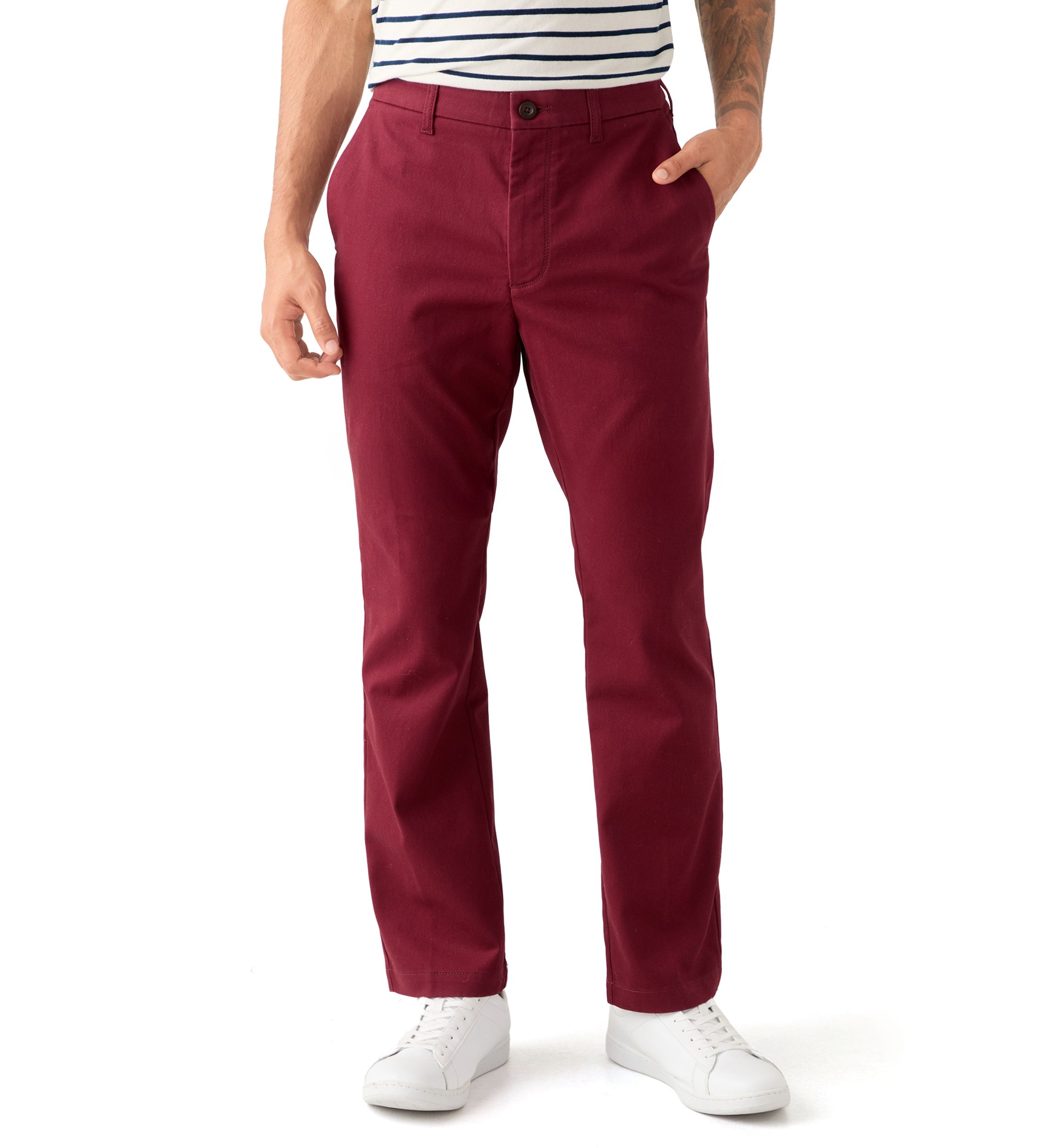 Performance Stretch Straight Fit Chino Pants