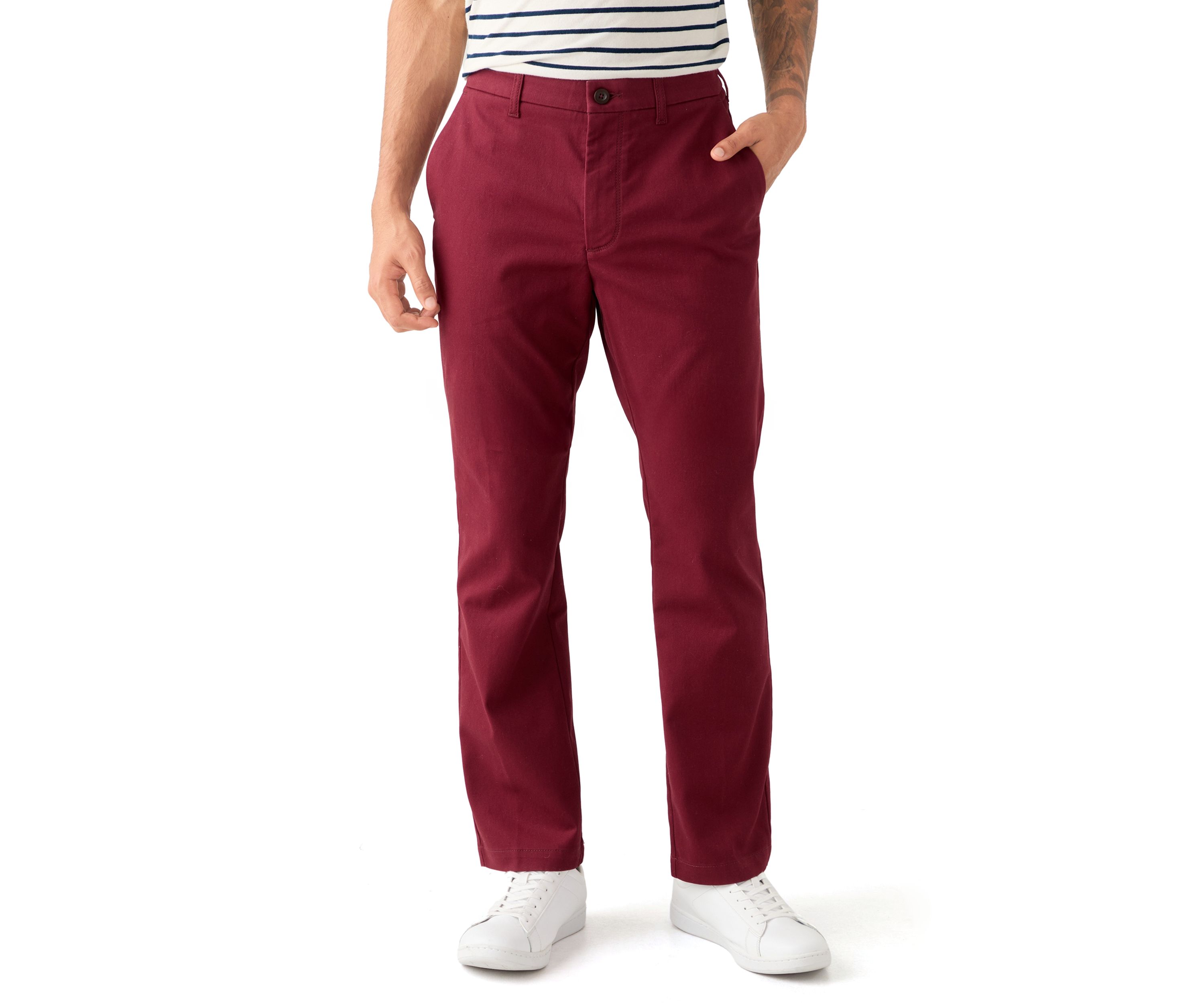 Performance Stretch Straight Fit Chino Pants