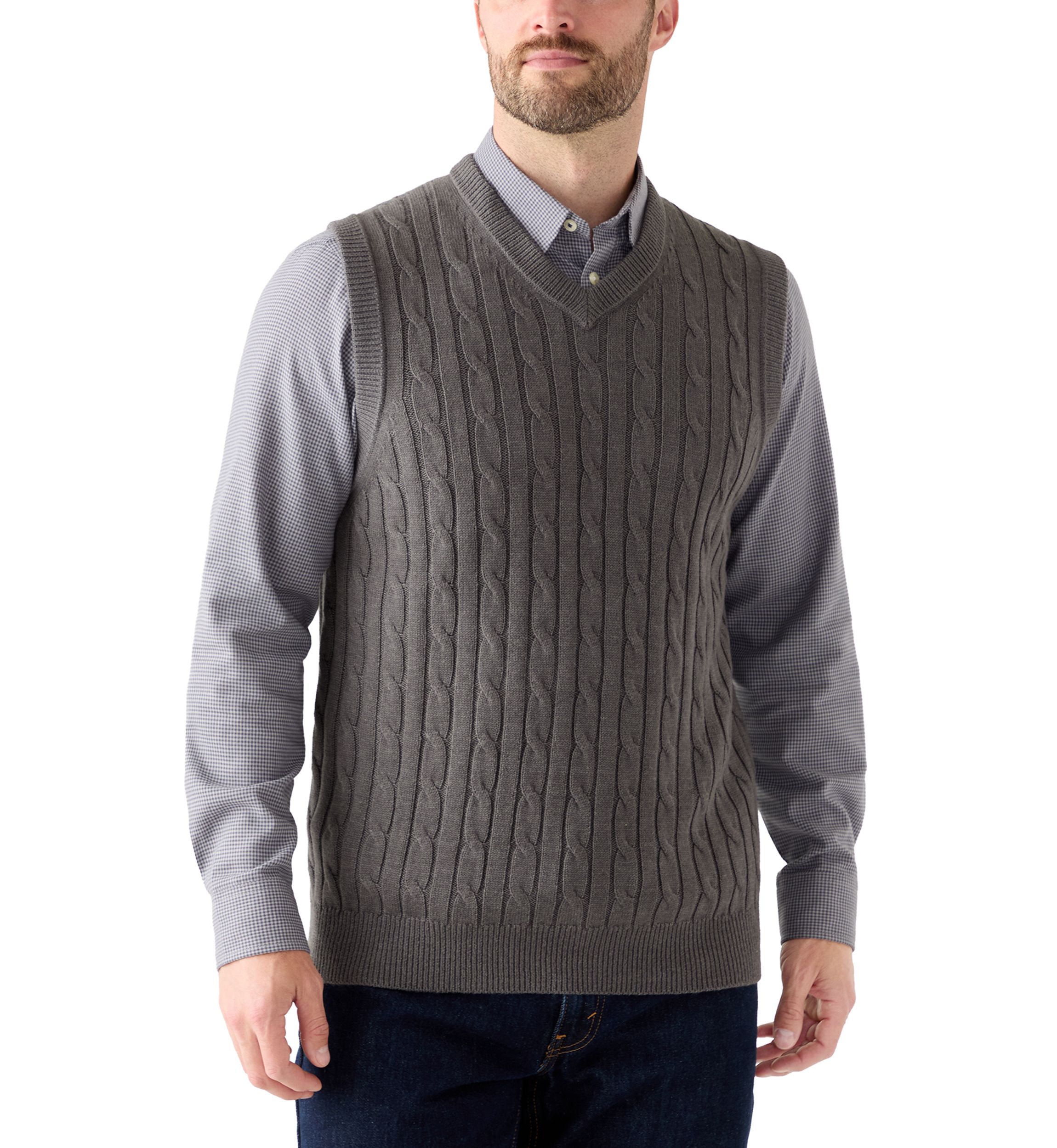 Cable Sweater Vest