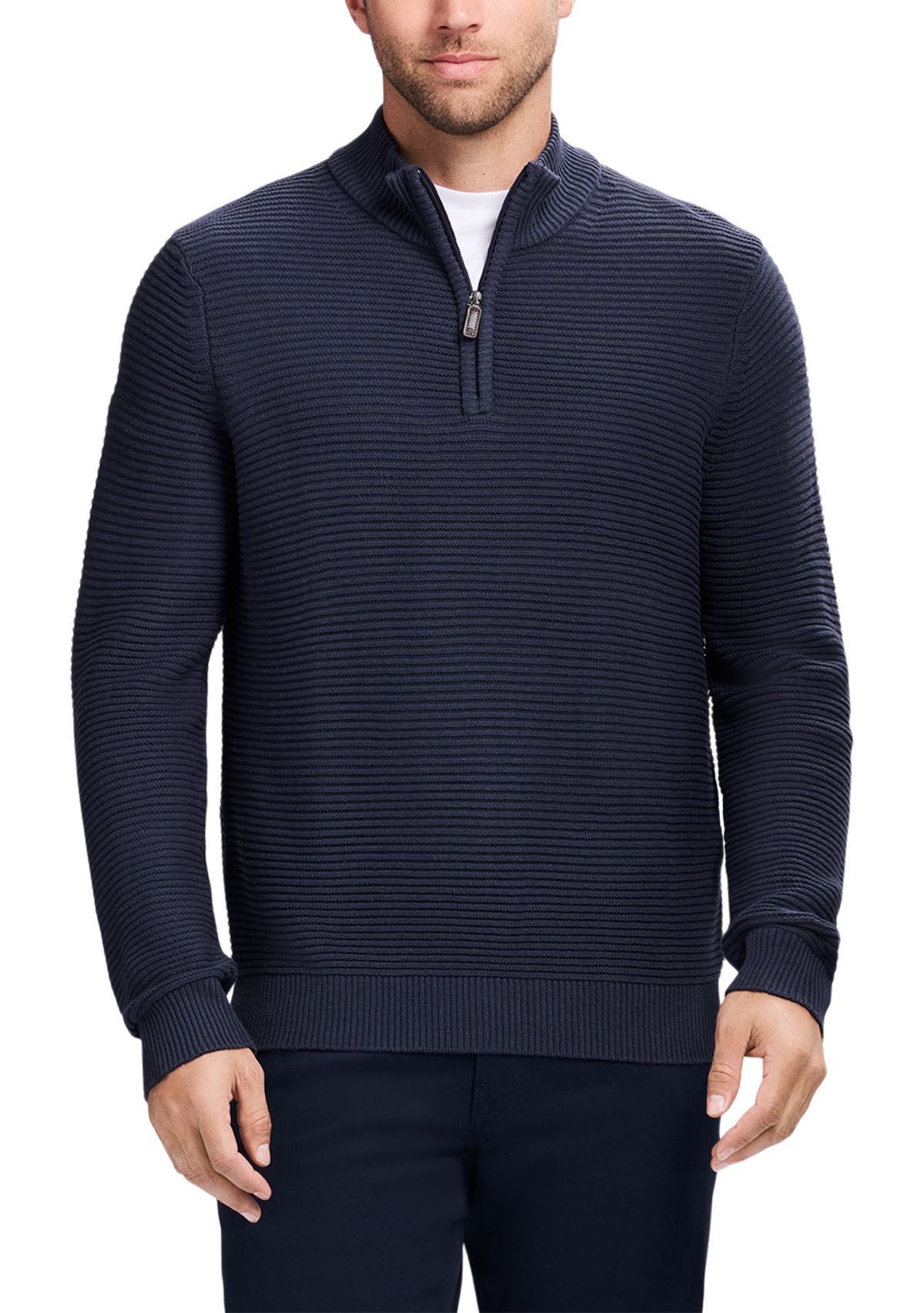Mens Ottoman 1/4 Zip Pullover