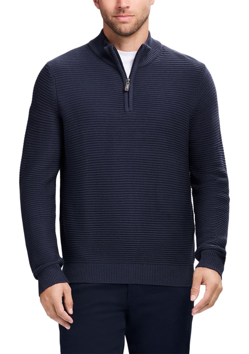 Mens Ottoman 1/4 Zip Pullover