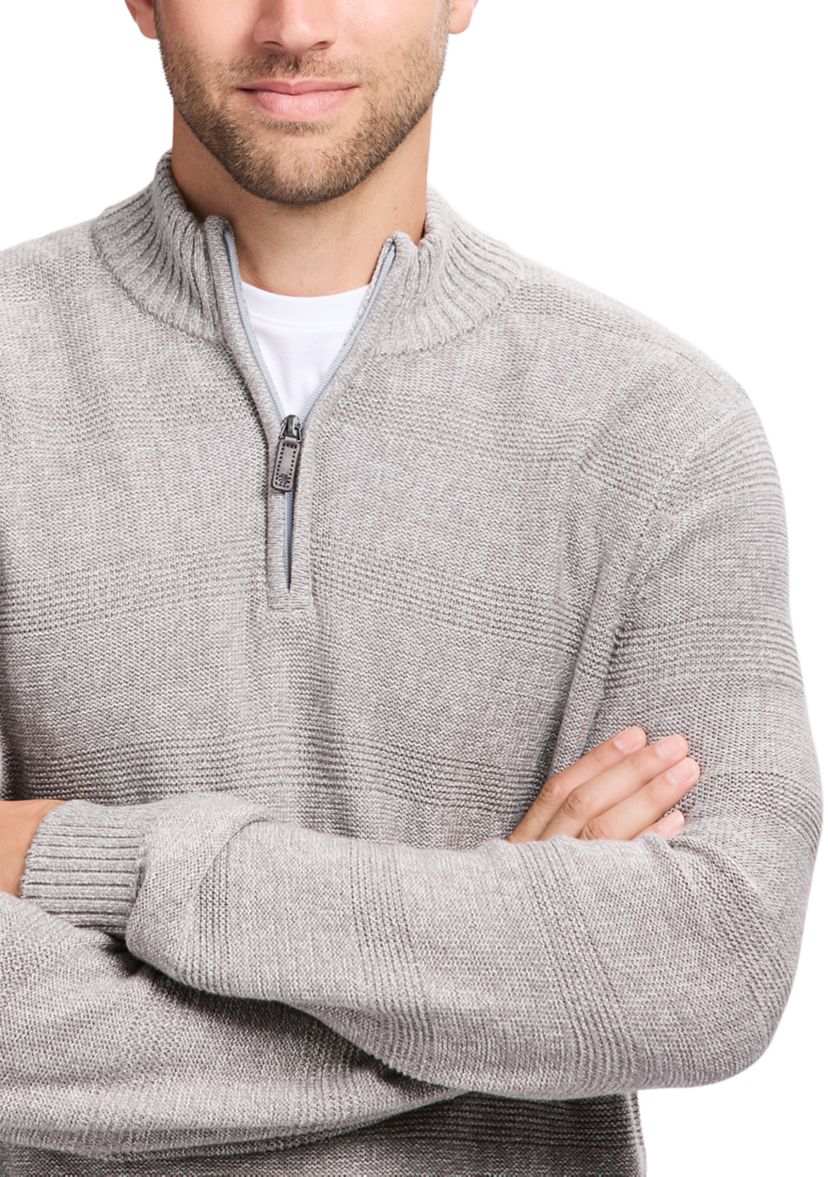 7GG Marled ¼ Zip Sweater