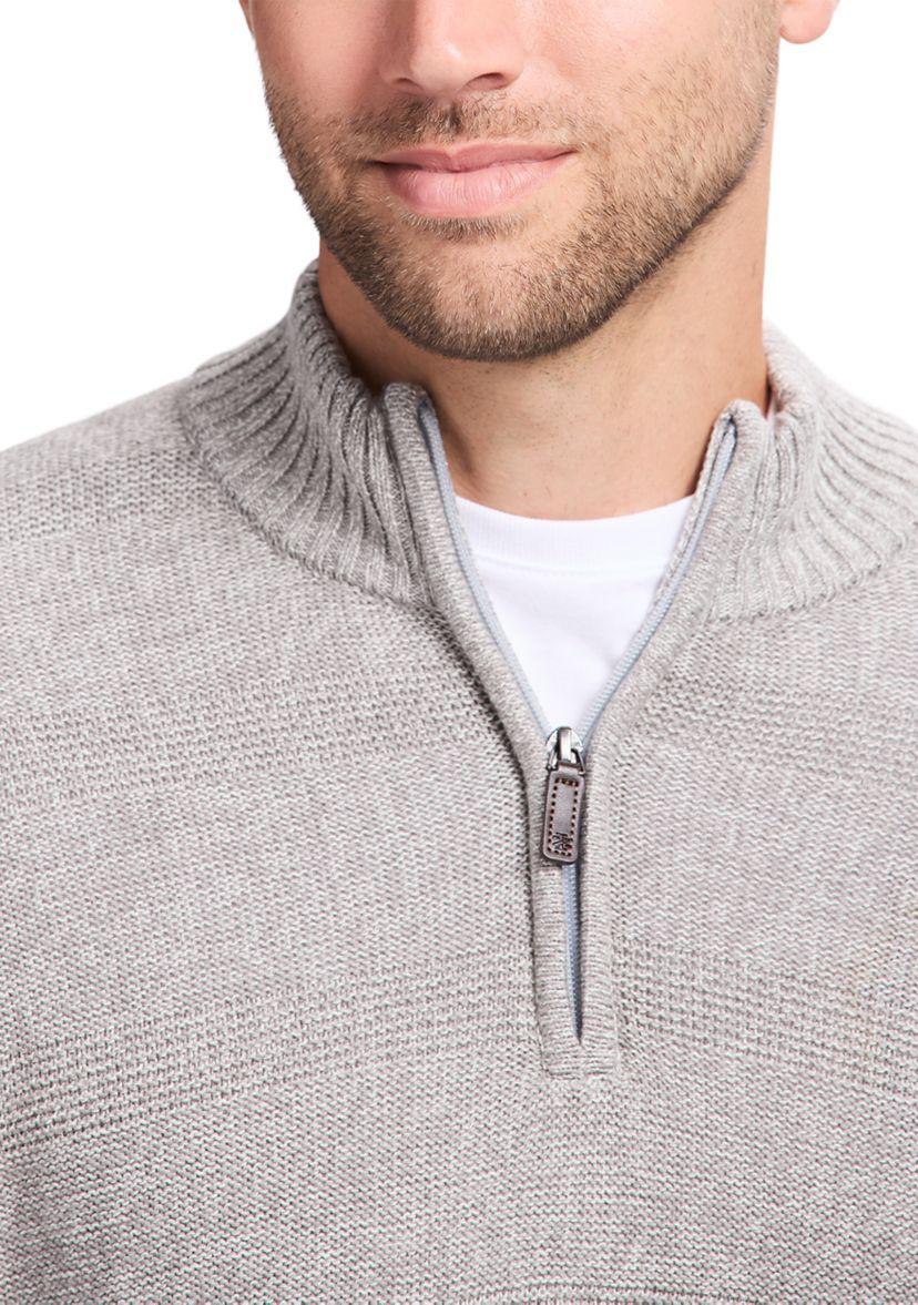 7GG Marled ¼ Zip Sweater