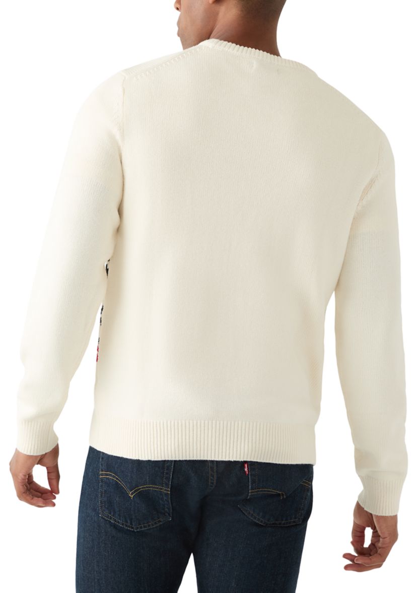 Holiday Fair Isle Crew Neck Sweater