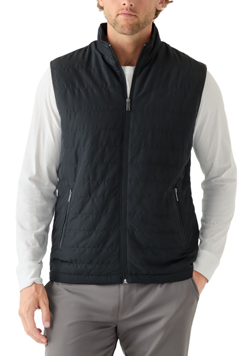 Lux Horizontal Quilted Vest 