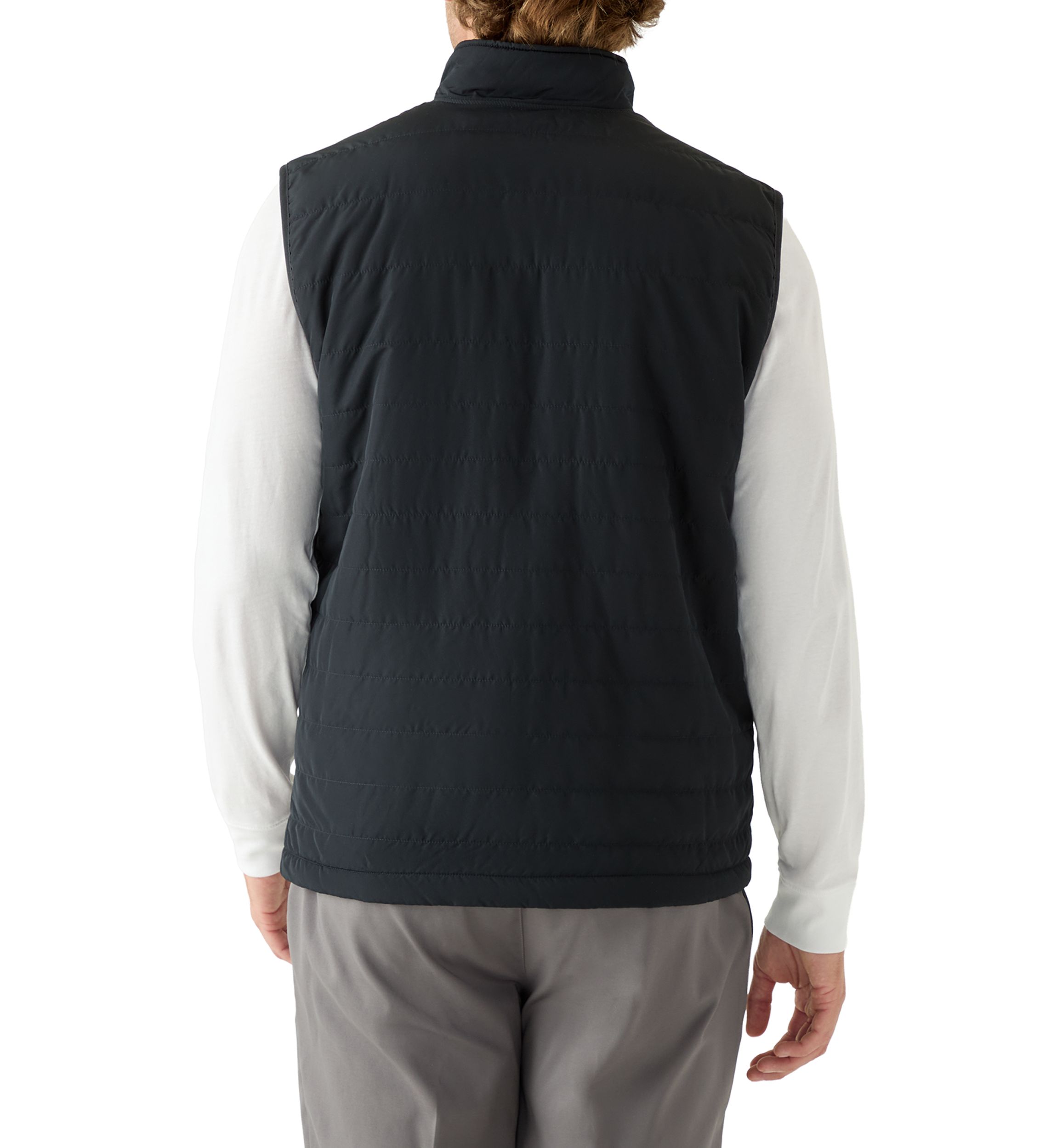 Lux Horizontal Quilted Vest 