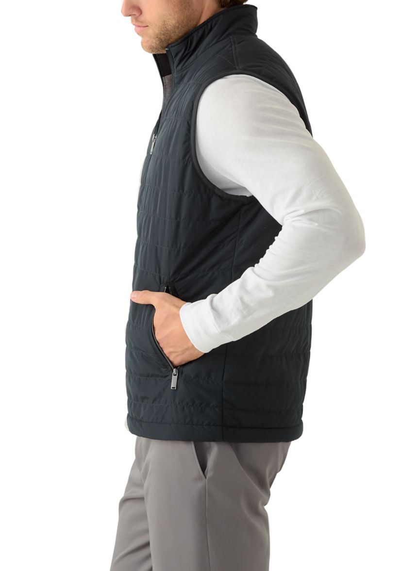 Lux Horizontal Quilted Vest 