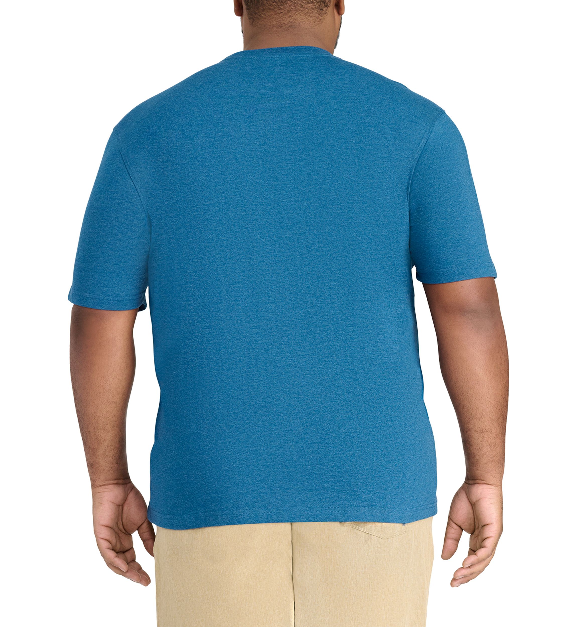 トップス villd solid sleeve shirt Lt.blue CVC Long Sleeve T-Shirt - Heather Cool Blue | 6211 | NLA