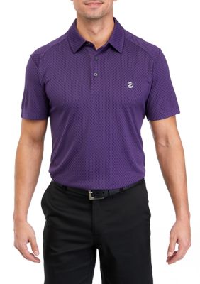 Izod purple outlet polo