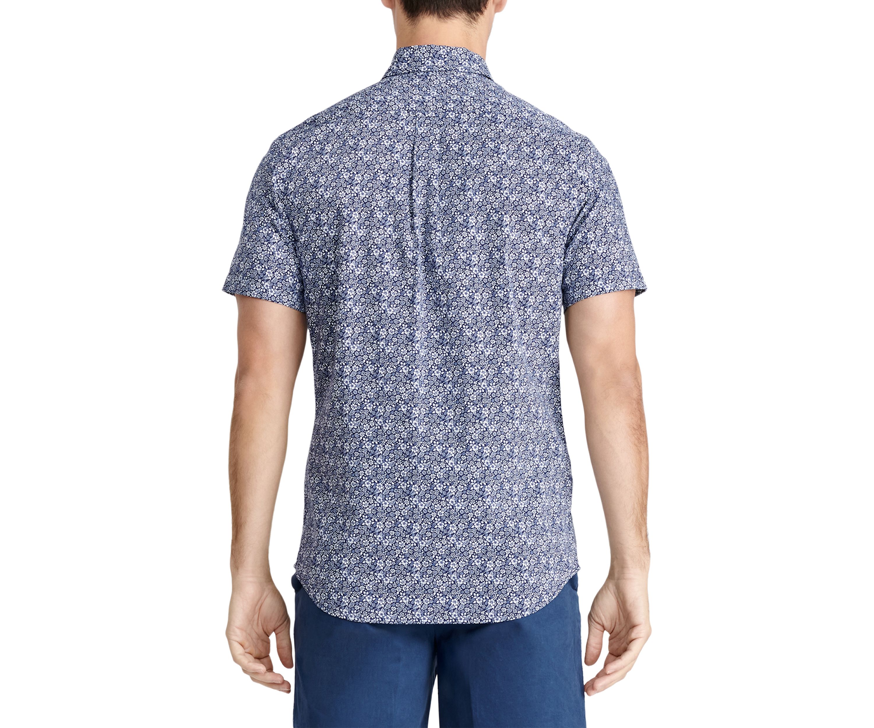 Short Sleeve Floral Woven Shirt