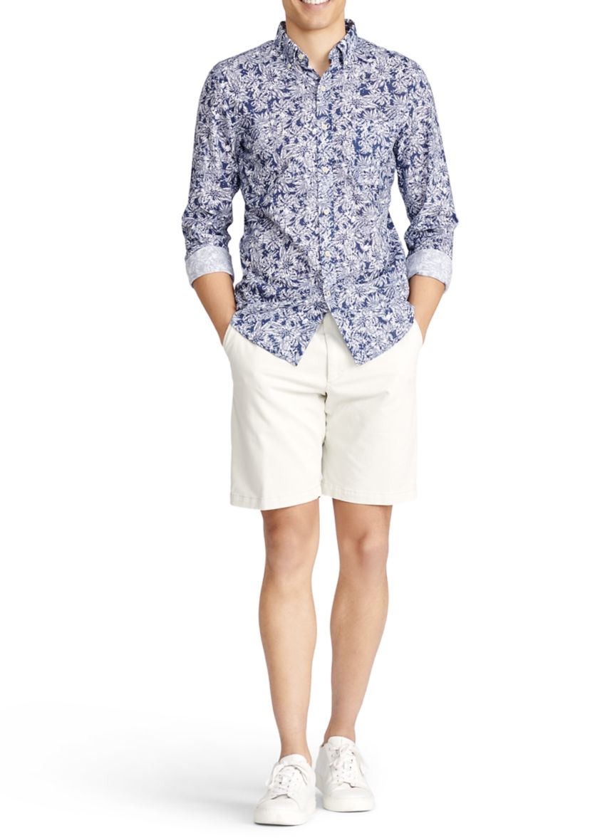Floral Printed Button Down Shirt