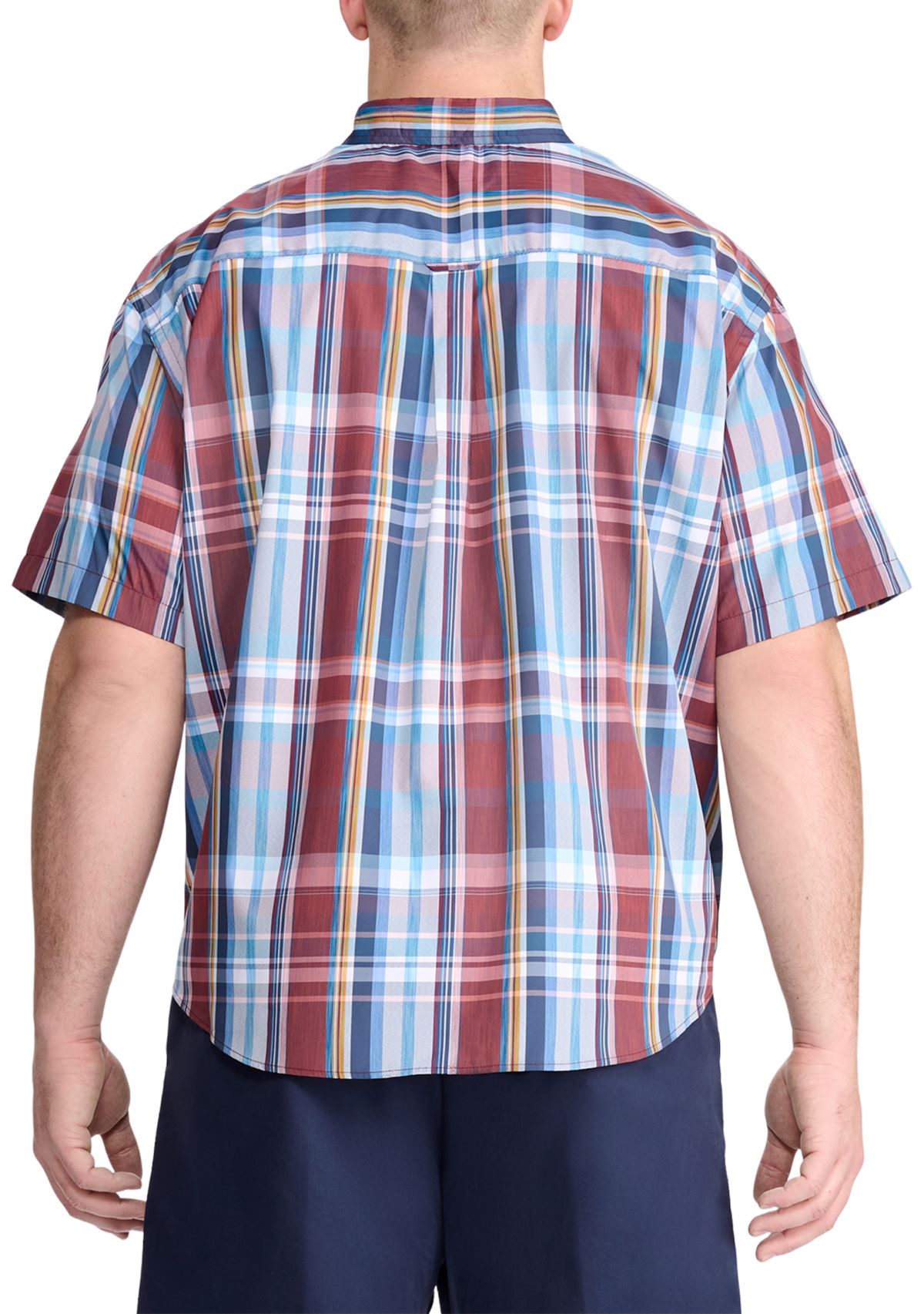 Big & Tall Madras Breeze Shirt