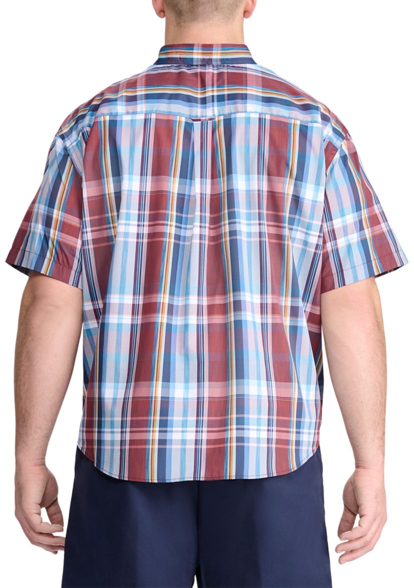 Big & Tall Madras Breeze Shirt