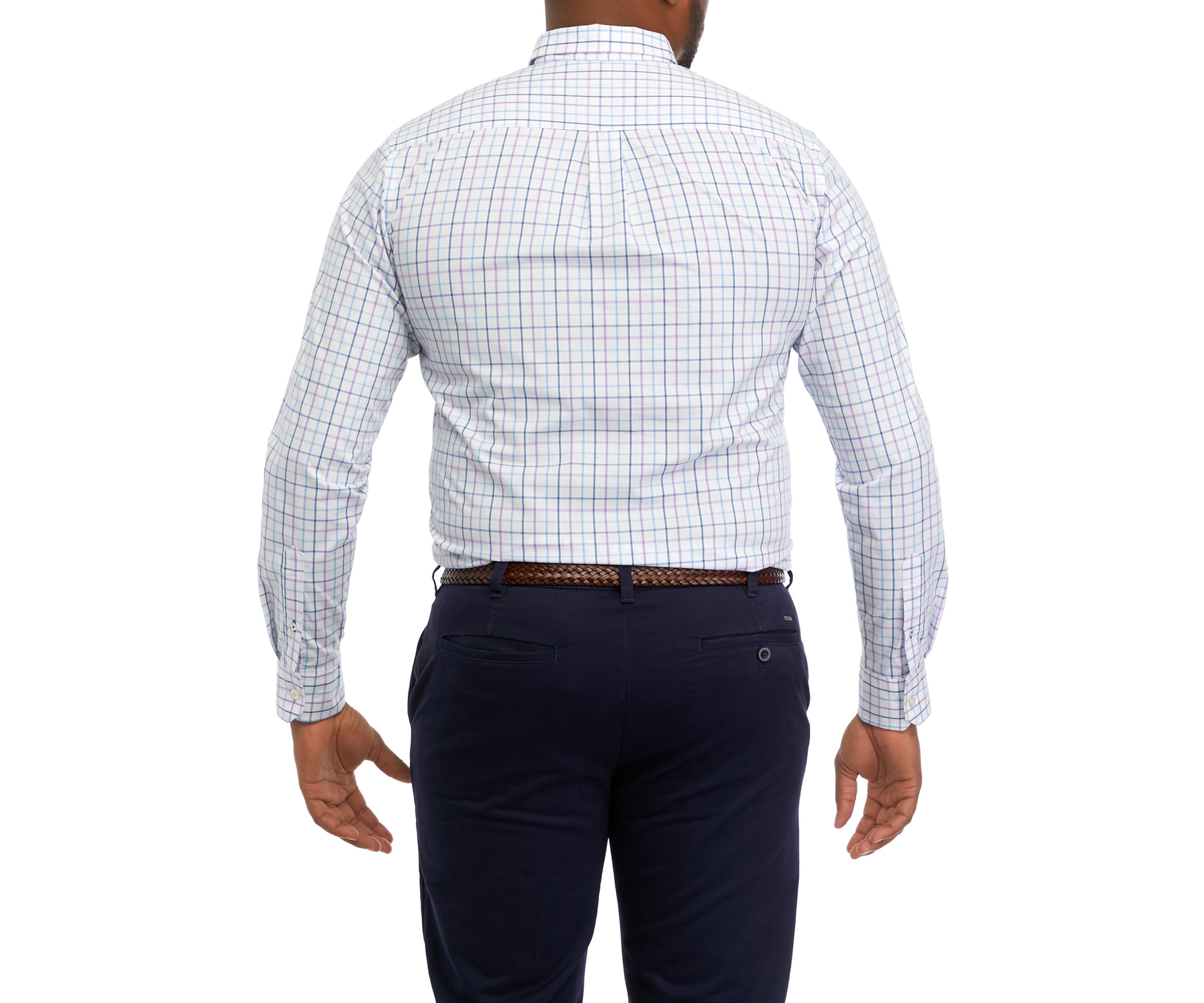 Big & Tall Long Sleeve Classic Premium Essential Woven Shirt