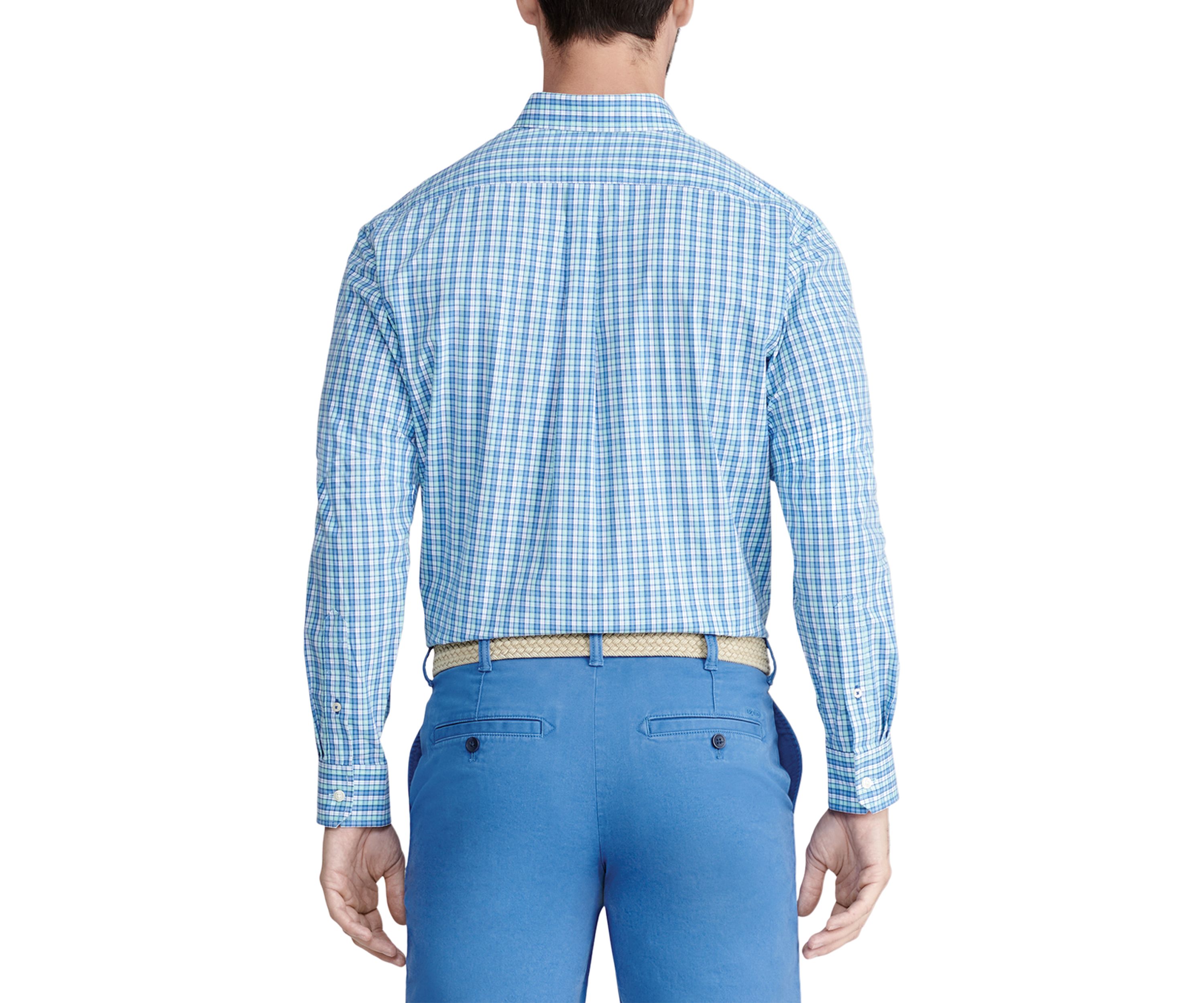 Button Down Woven Sport Shirt
