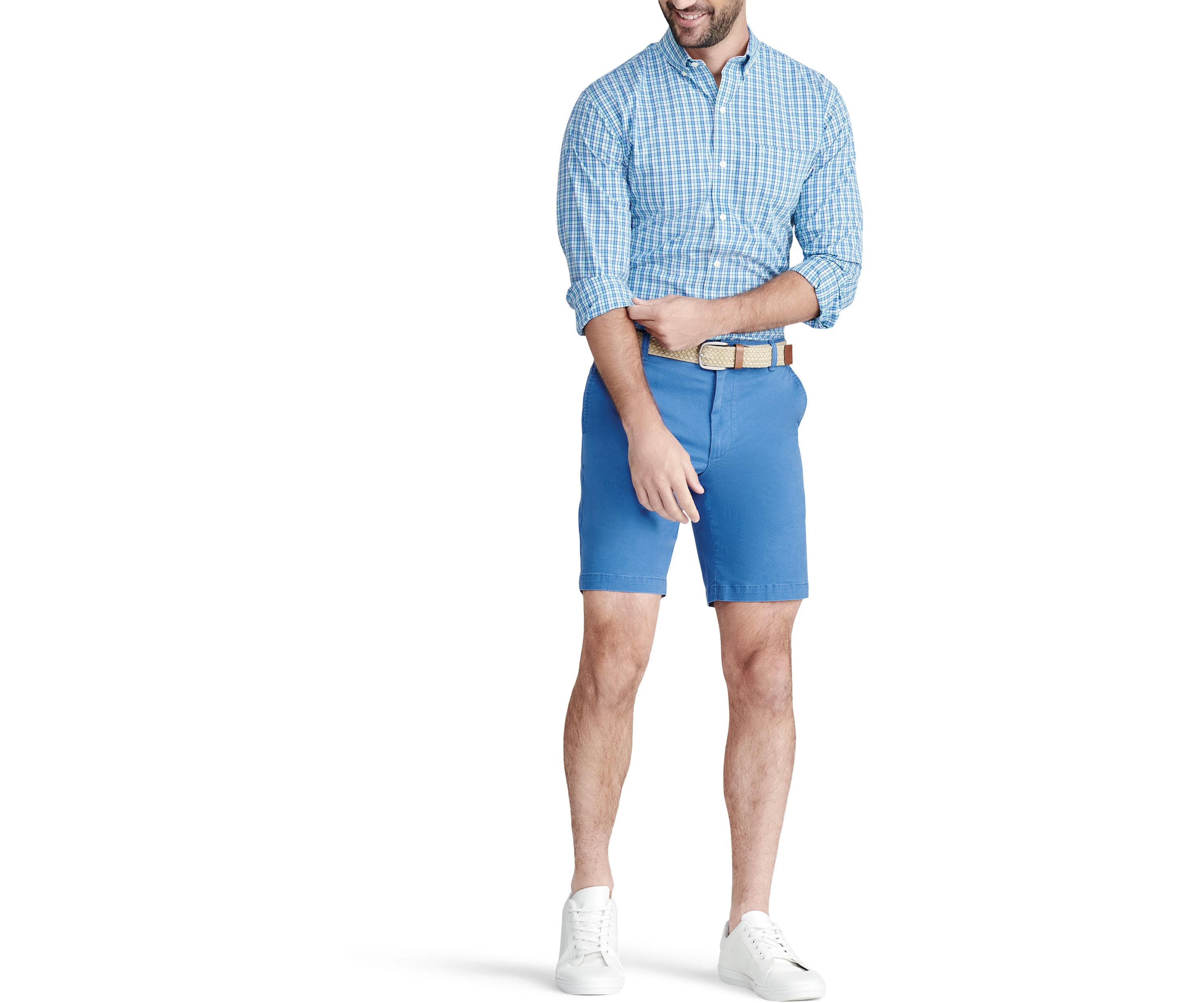 Button Down Woven Sport Shirt