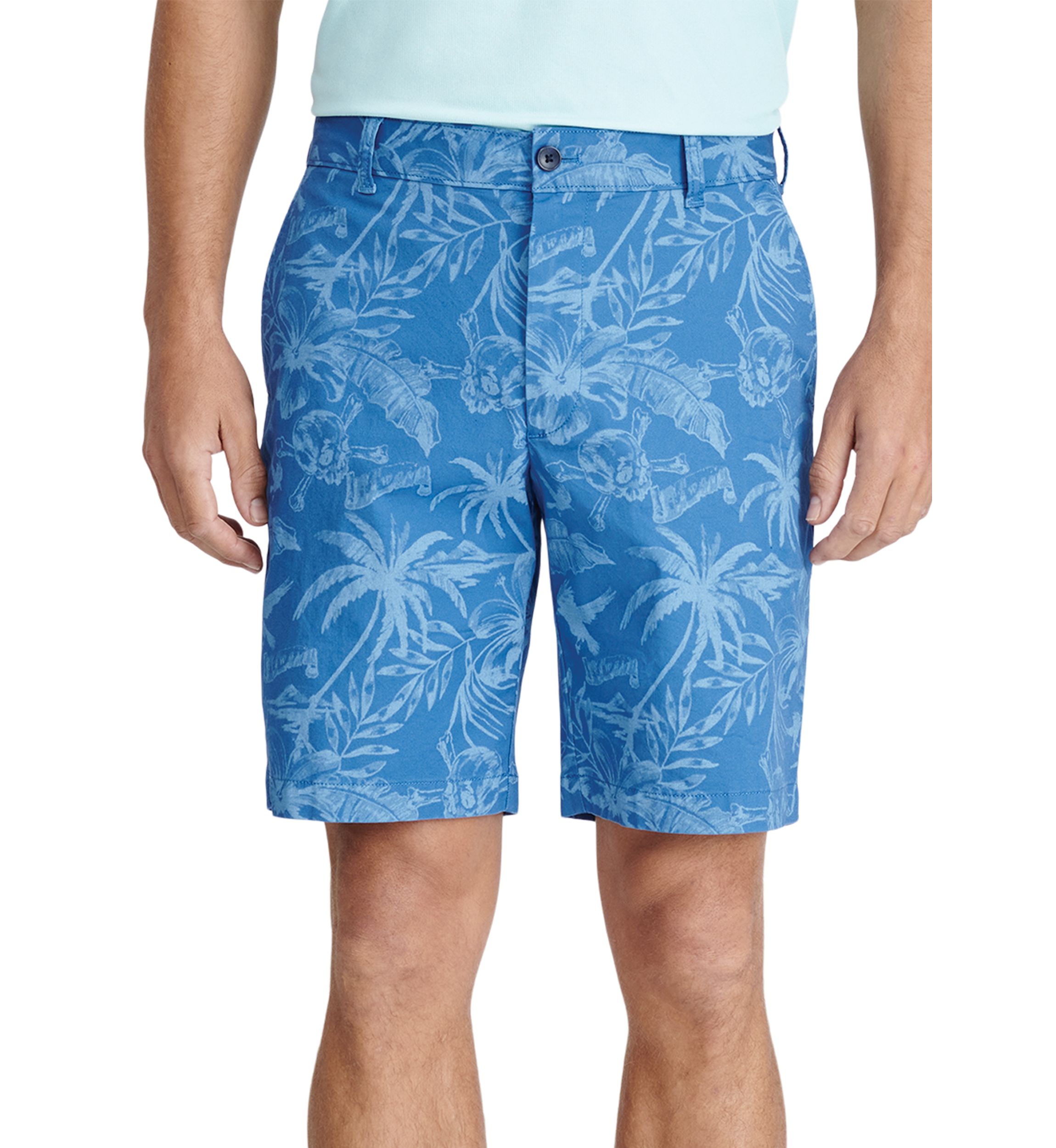 Printed Twill Shorts