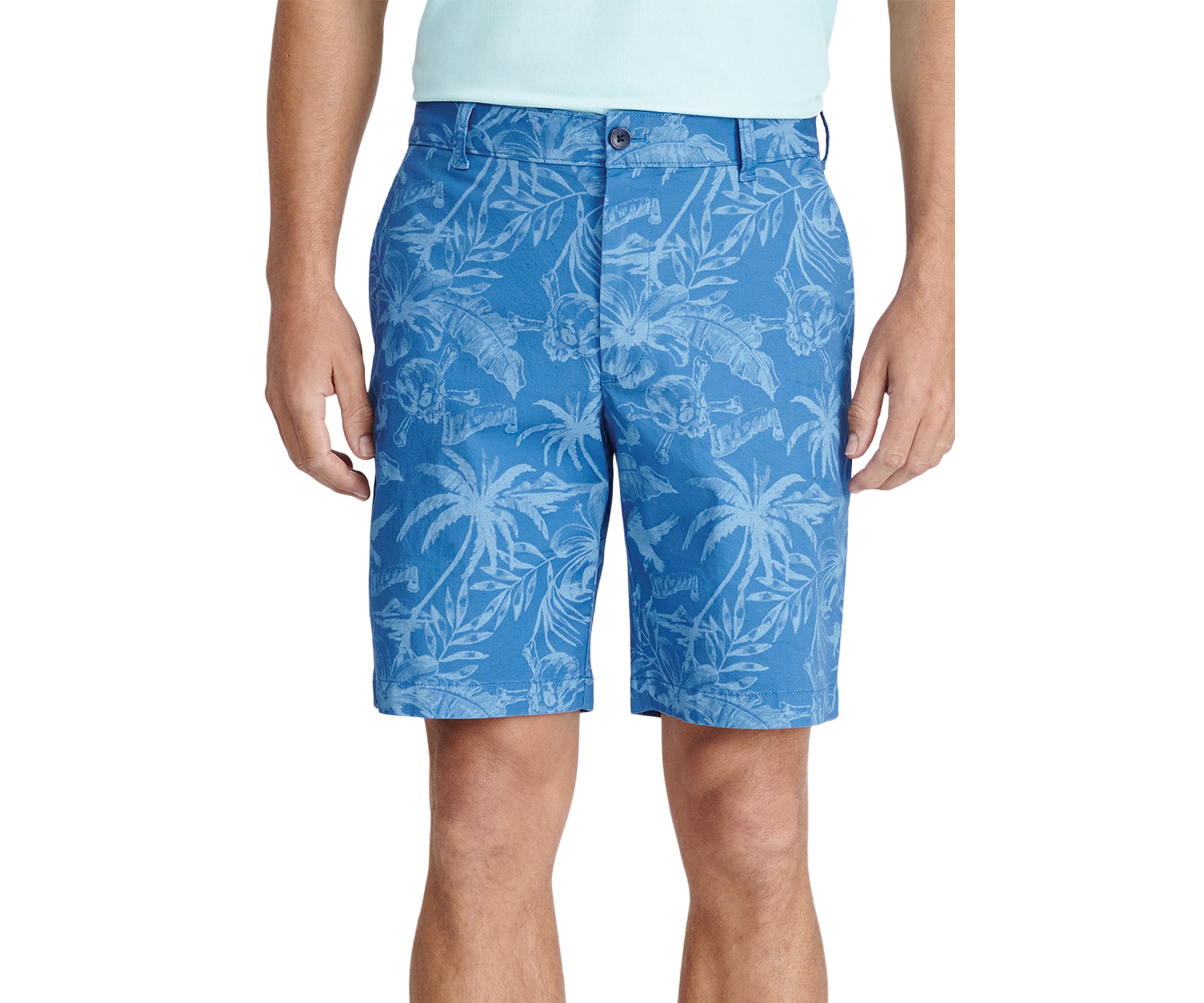 Printed Twill Shorts