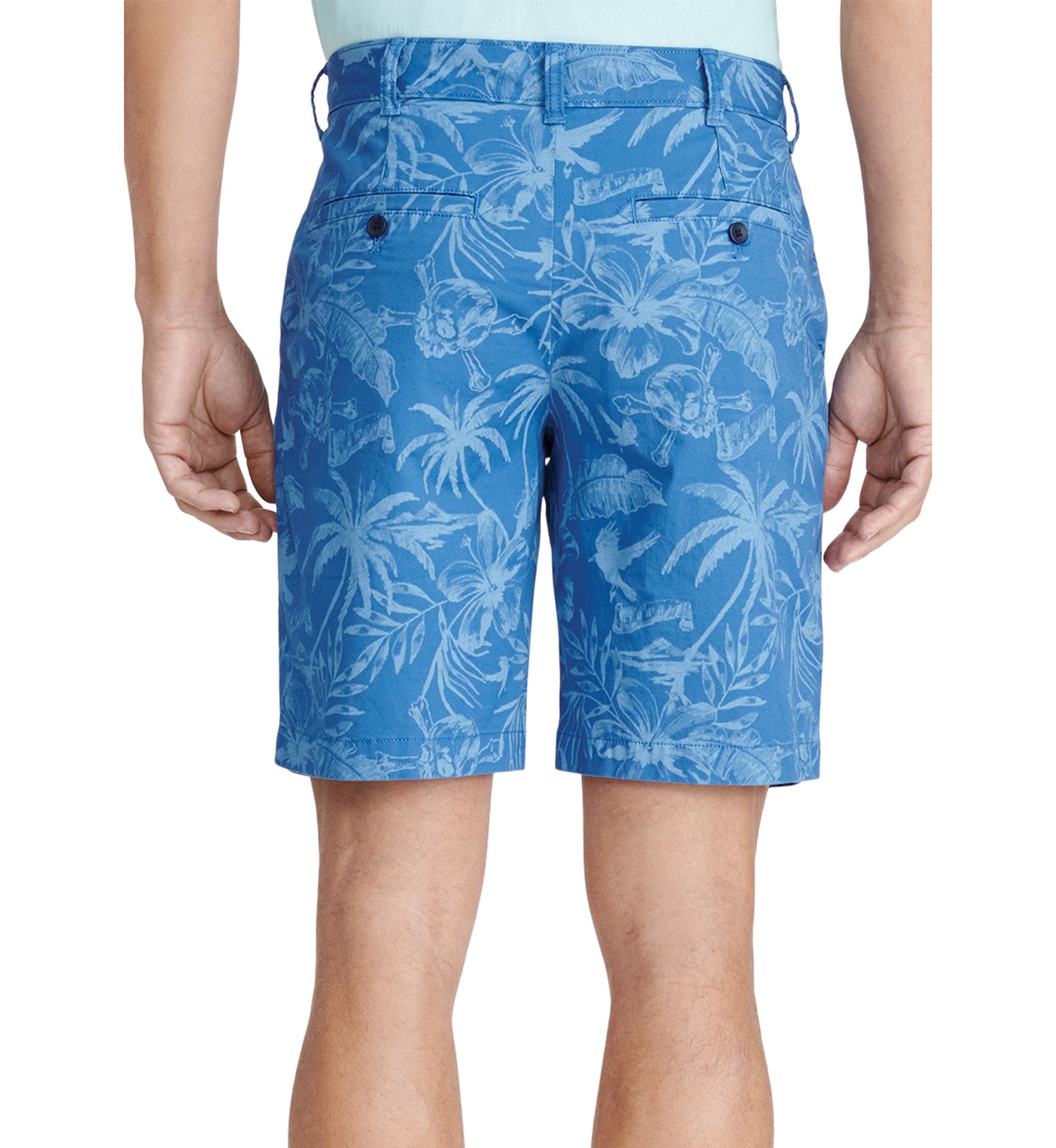 Printed Twill Shorts
