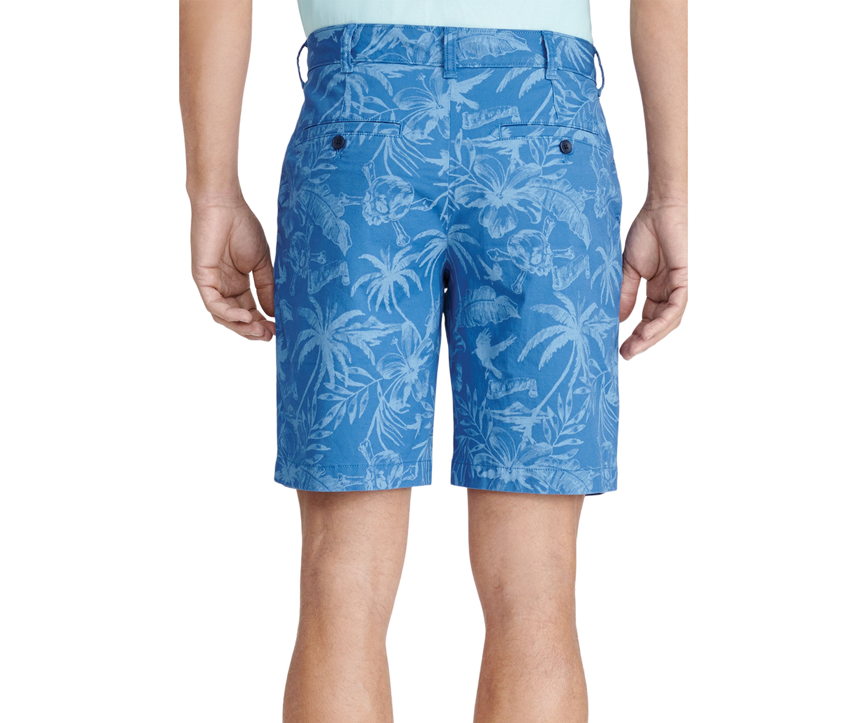 Printed Twill Shorts