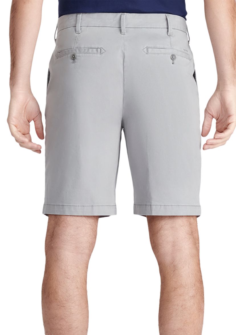 Flat Front Performance Dress Shorts