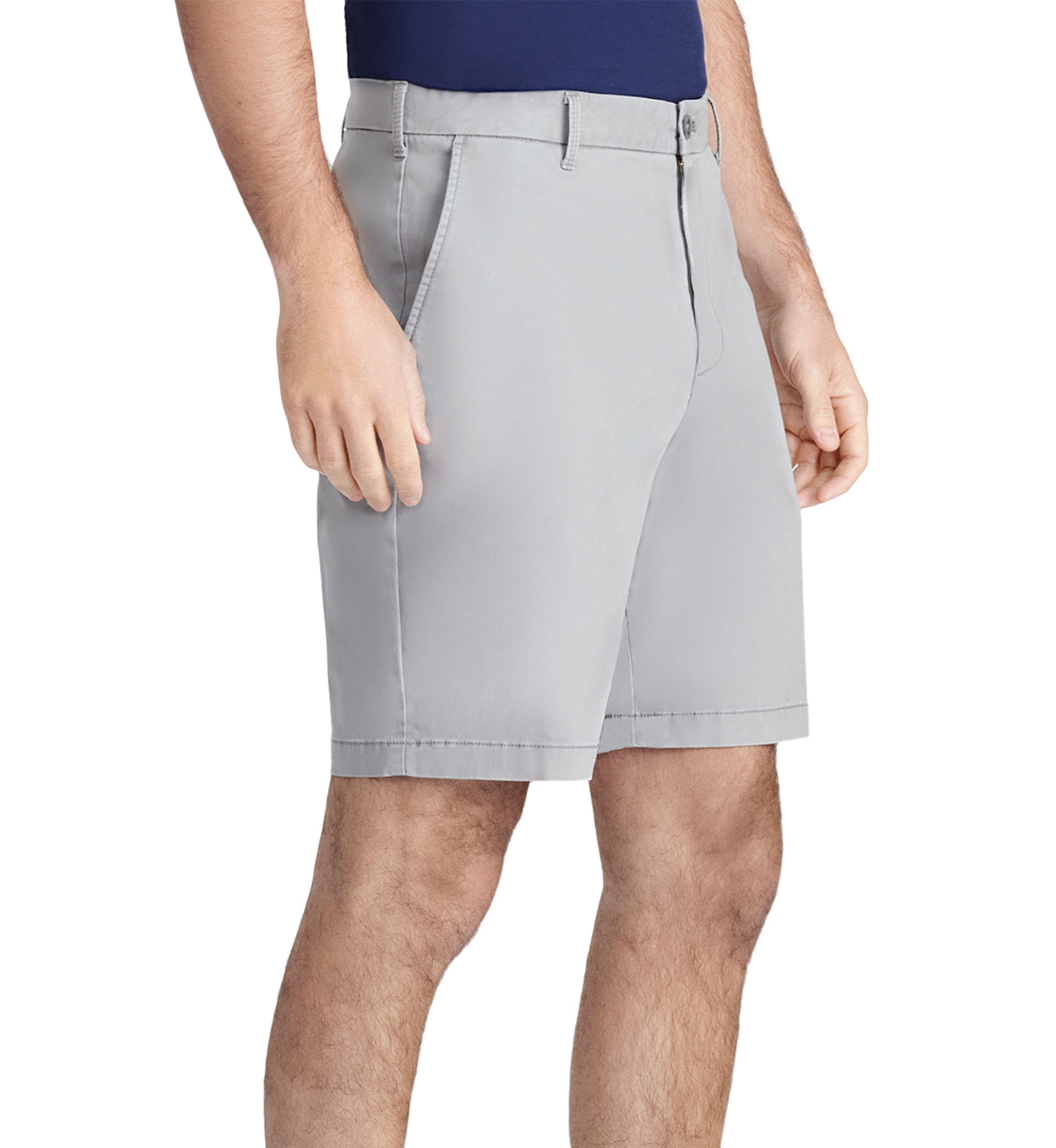 Flat Front Performance Dress Shorts