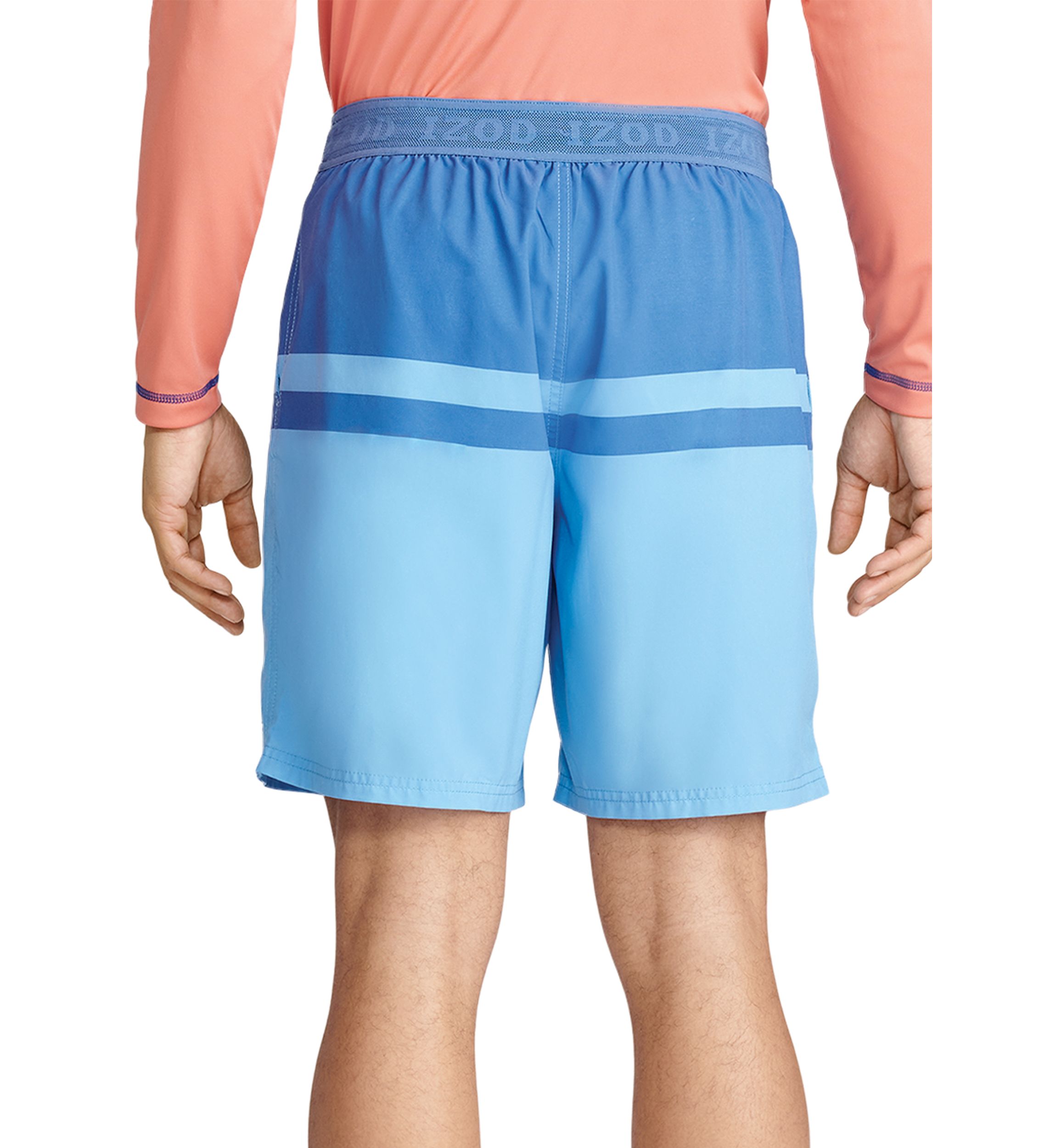 8 Color Block Swim Trunks 