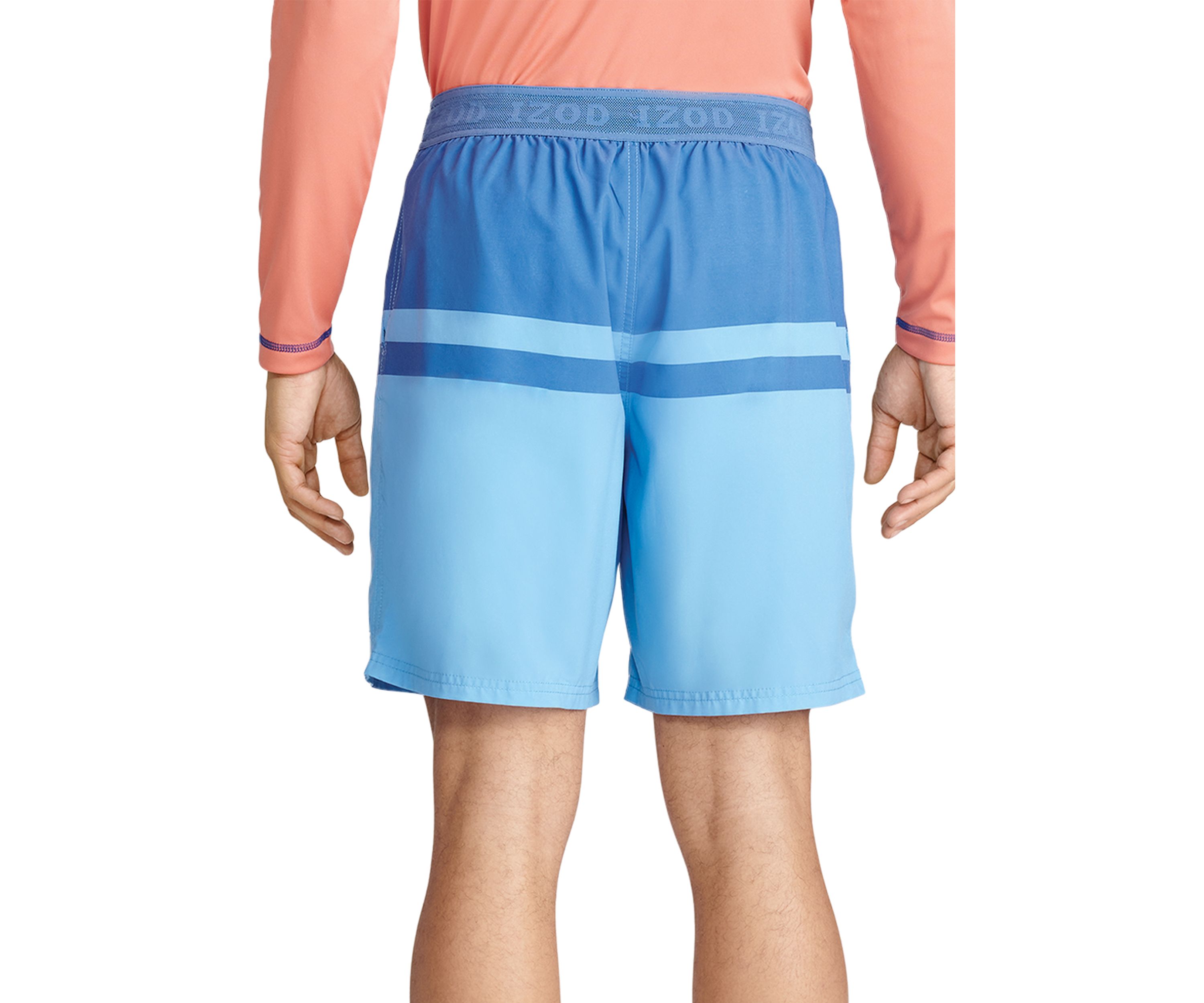 8 Color Block Swim Trunks 