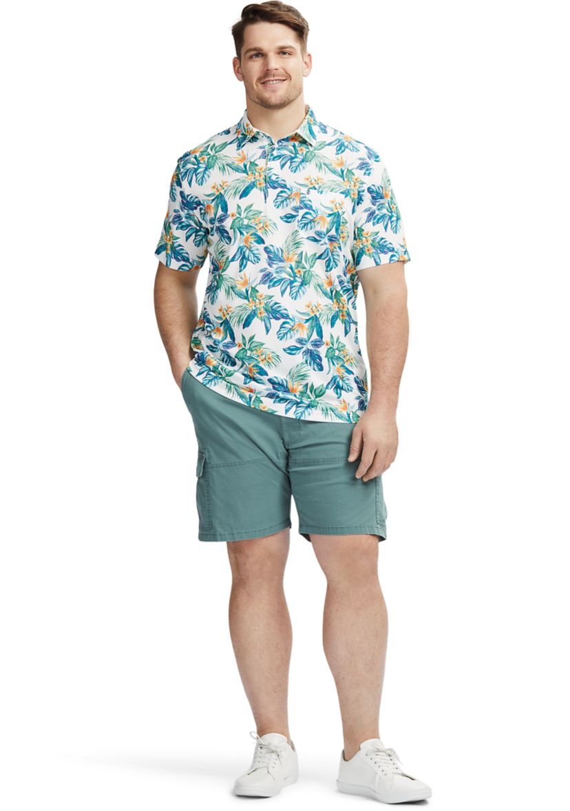 Big & Tall Sunshield Performance Short Sleeve Polo Shirt