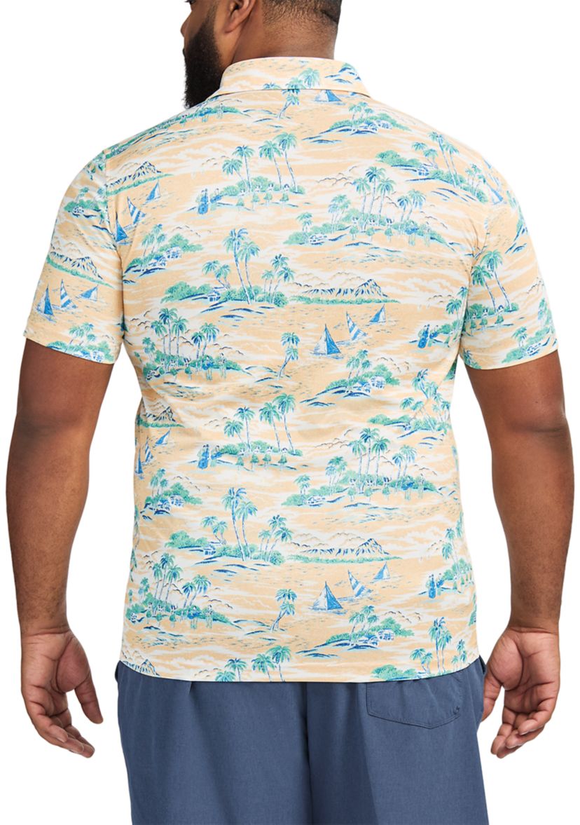 Big & Tall Sunshield Performance Short Sleeve Polo Shirt