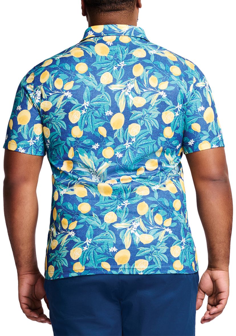 Big & Tall Sunshield Performance Short Sleeve Polo Shirt