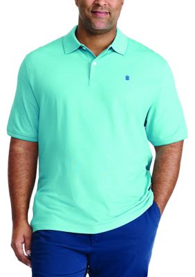 Nautica Men's Big & Tall Solid Deck Polo Shirt, Bright White, 2XLT